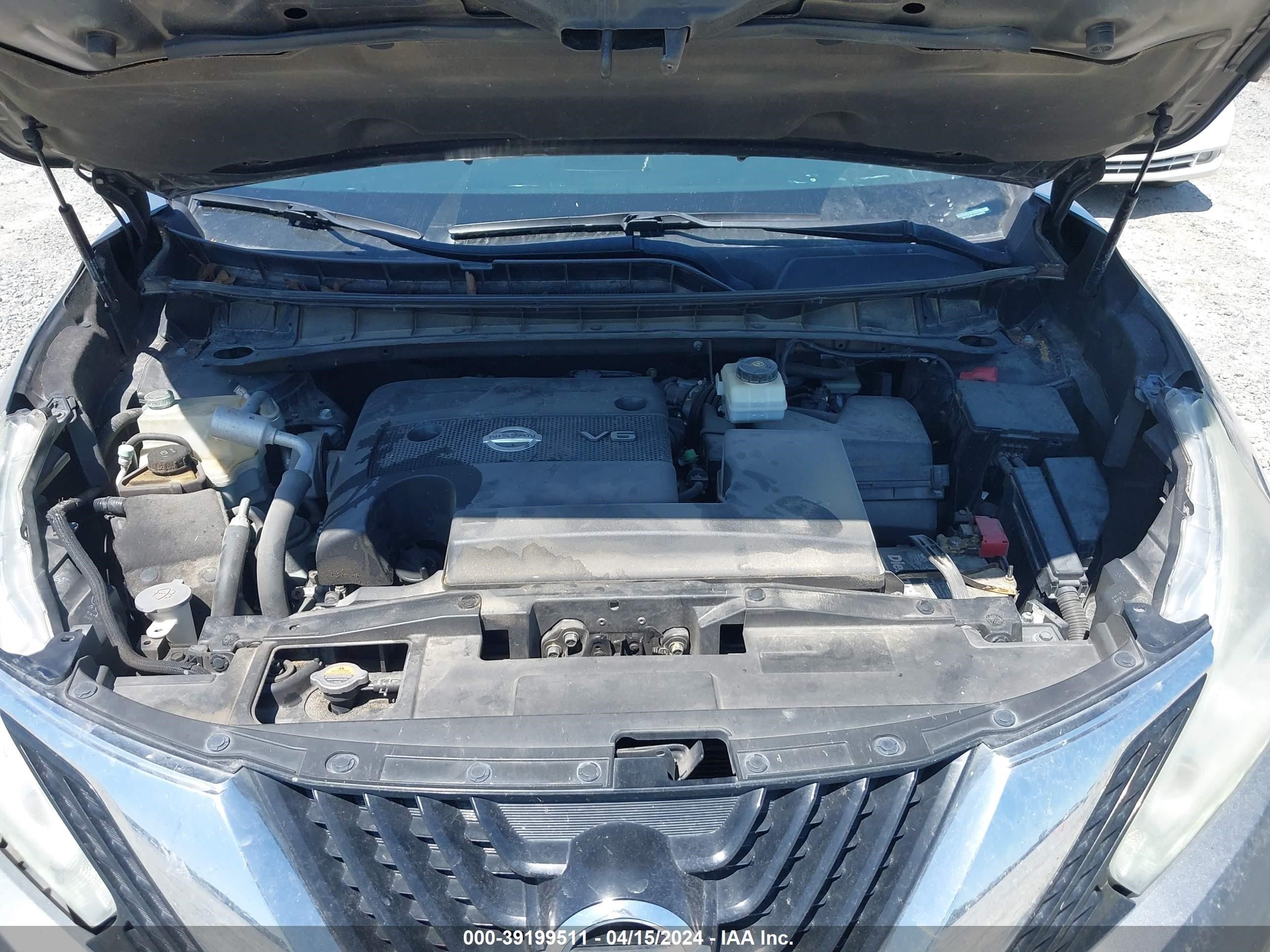 Photo 9 VIN: 5N1AZ2MG1FN206870 - NISSAN MURANO 