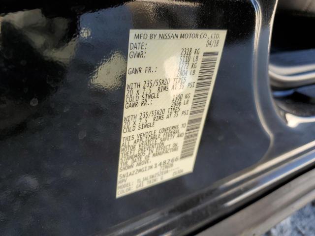 Photo 9 VIN: 5N1AZ2MG1JN148266 - NISSAN MURANO S 