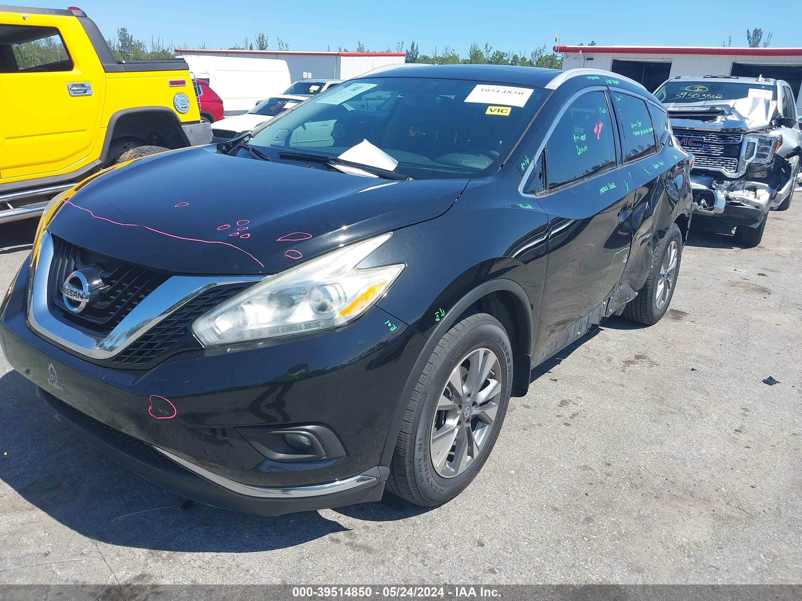 Photo 1 VIN: 5N1AZ2MG2GN171662 - NISSAN MURANO 