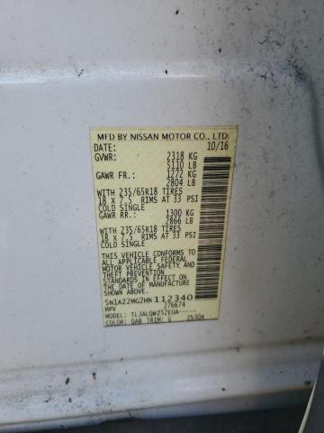 Photo 13 VIN: 5N1AZ2MG2HN112340 - NISSAN MURANO S 