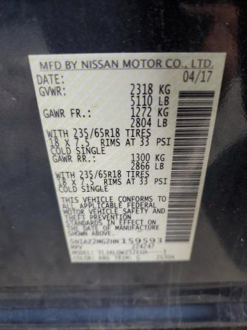 Photo 12 VIN: 5N1AZ2MG2HN159593 - NISSAN MURANO 