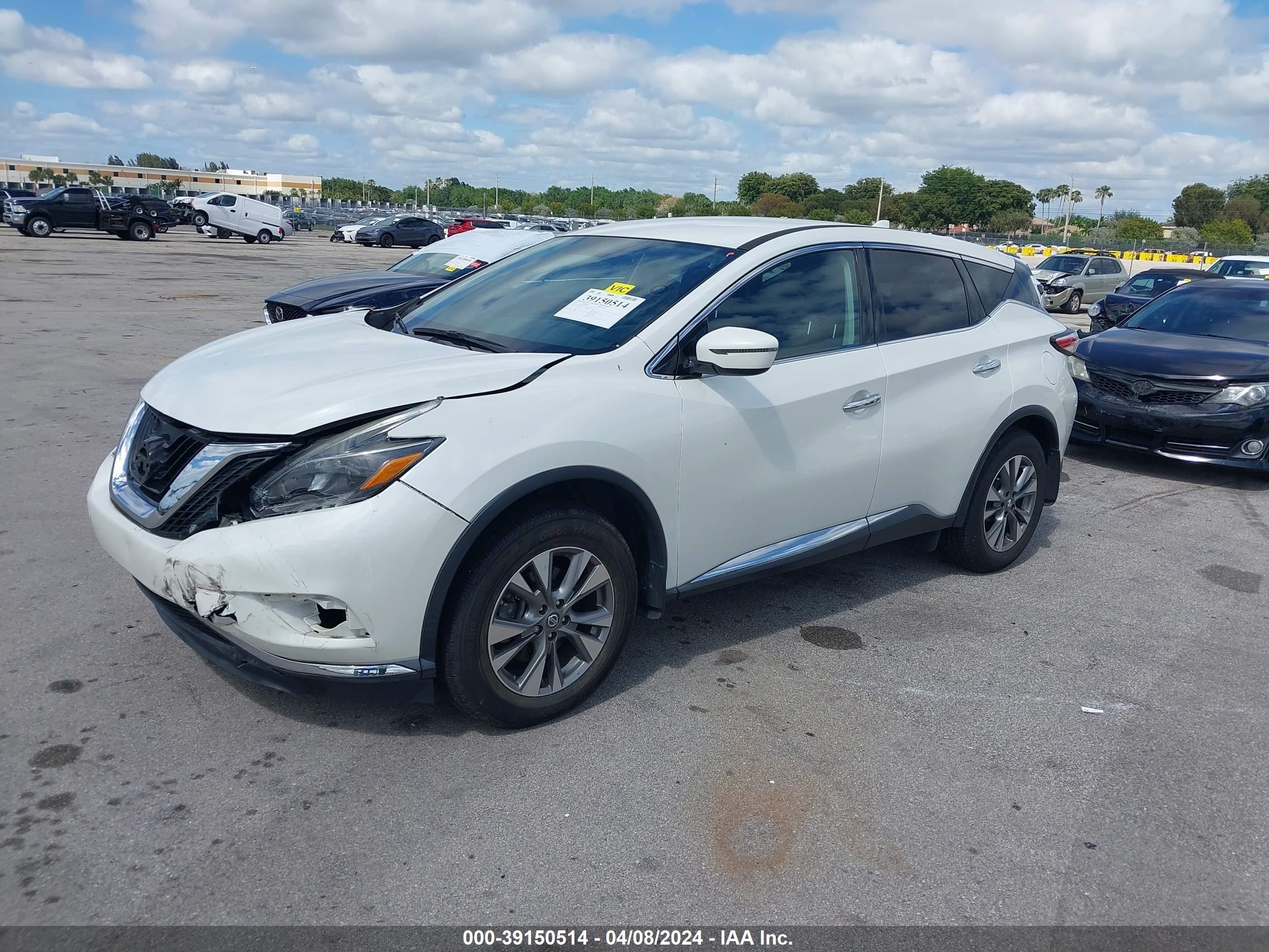 Photo 1 VIN: 5N1AZ2MG2JN143691 - NISSAN MURANO 