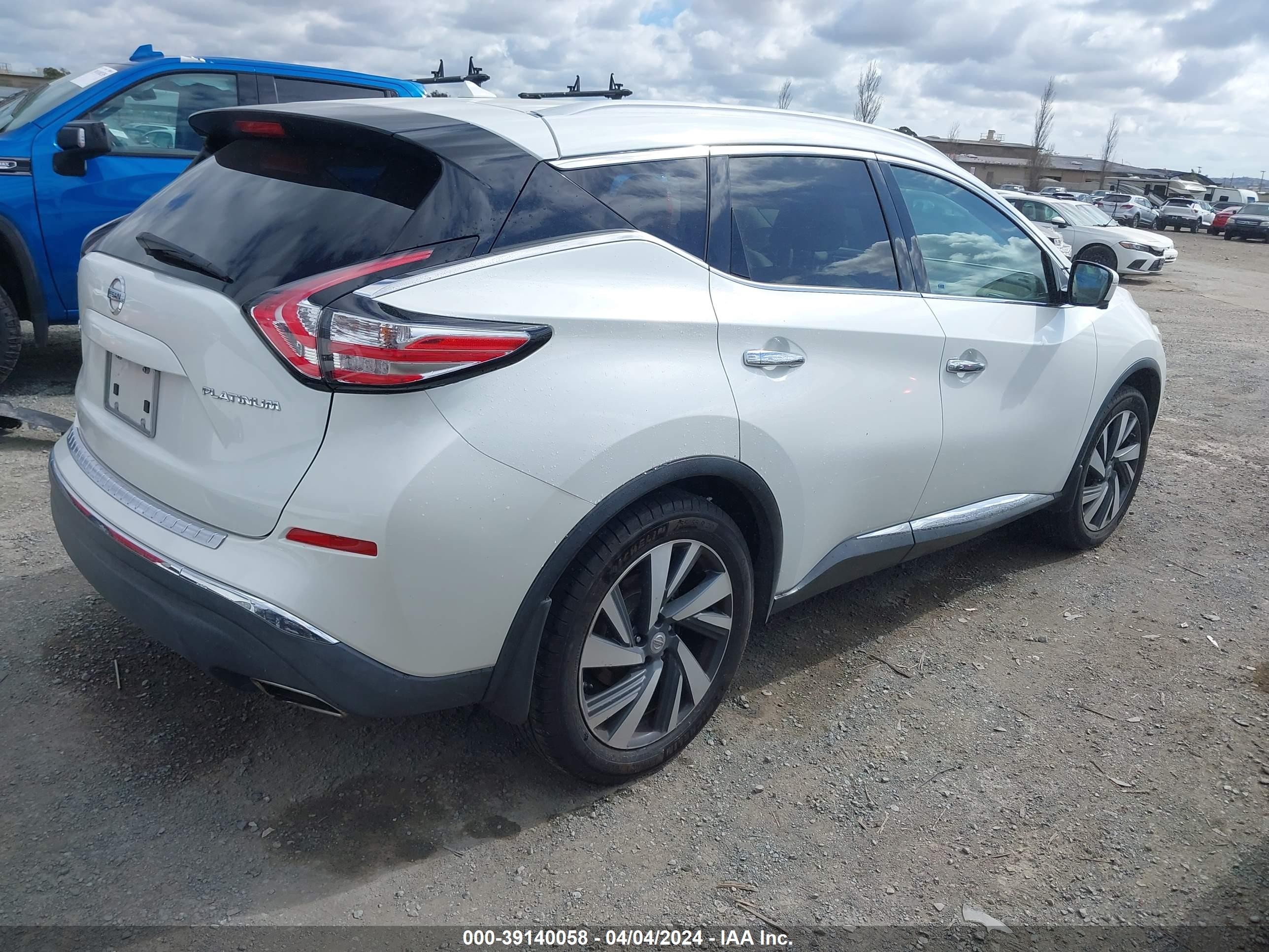 Photo 3 VIN: 5N1AZ2MG3FN215022 - NISSAN MURANO 