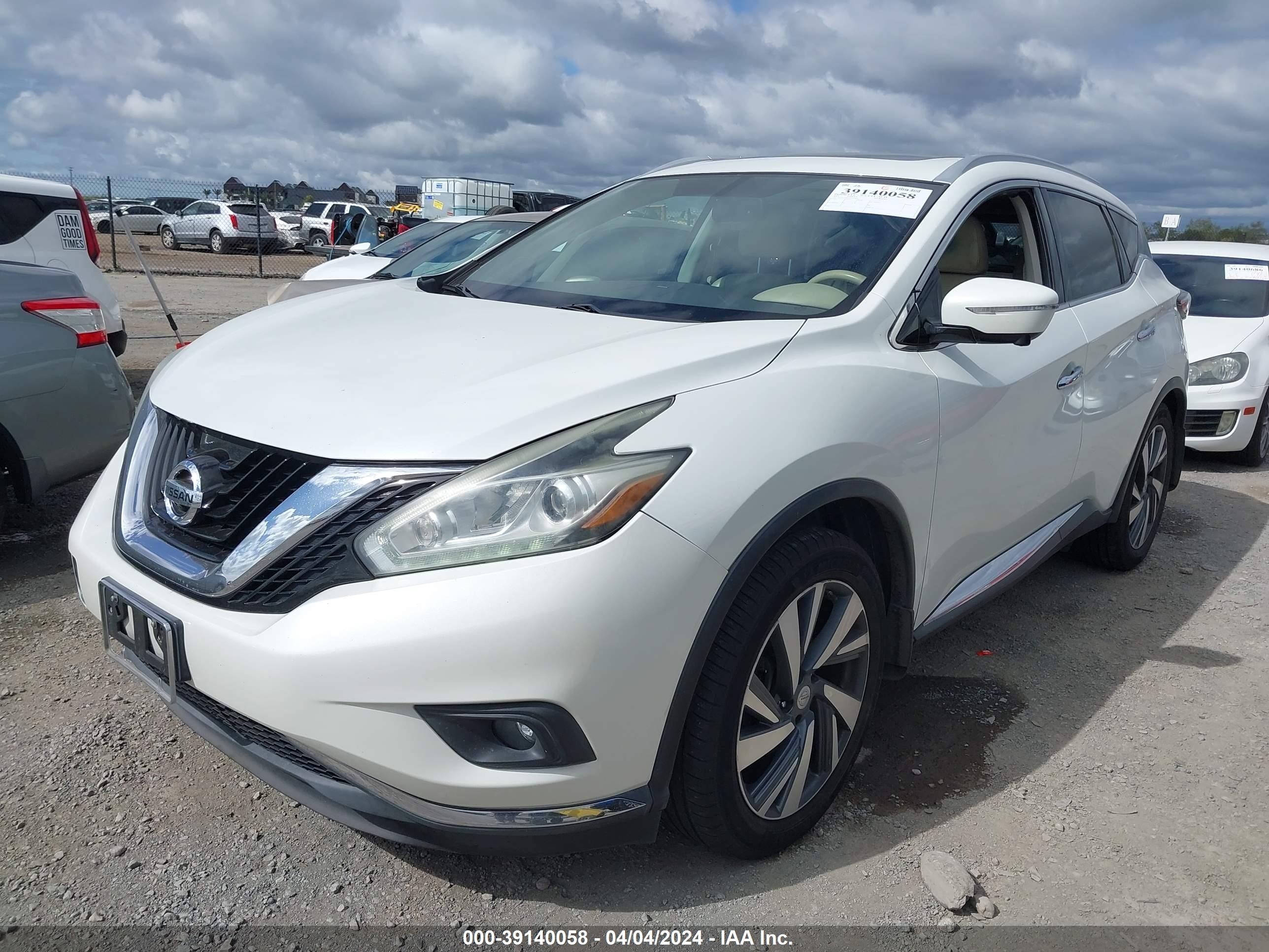 Photo 5 VIN: 5N1AZ2MG3FN215022 - NISSAN MURANO 