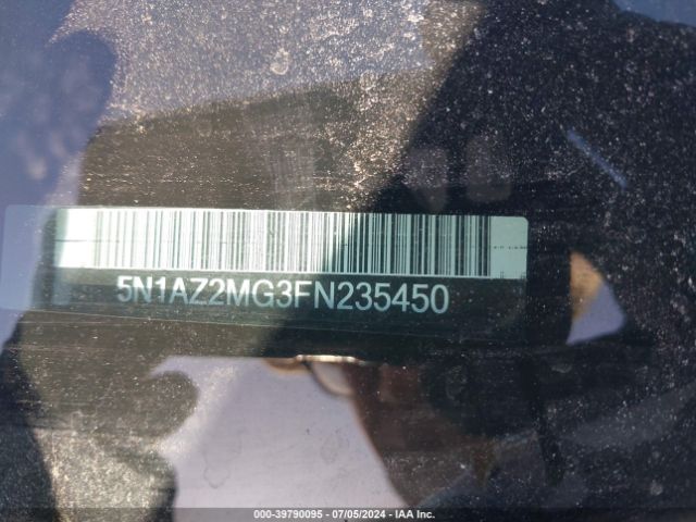 Photo 8 VIN: 5N1AZ2MG3FN235450 - NISSAN MURANO 