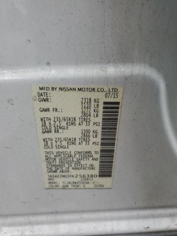 Photo 11 VIN: 5N1AZ2MG3FN256380 - NISSAN MURANO S 