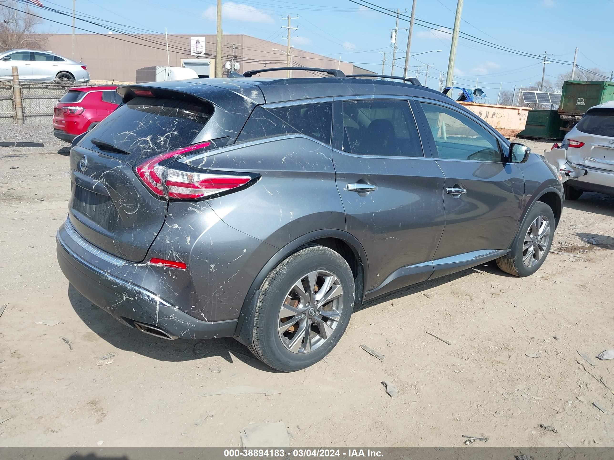 Photo 3 VIN: 5N1AZ2MG3GN123216 - NISSAN MURANO 