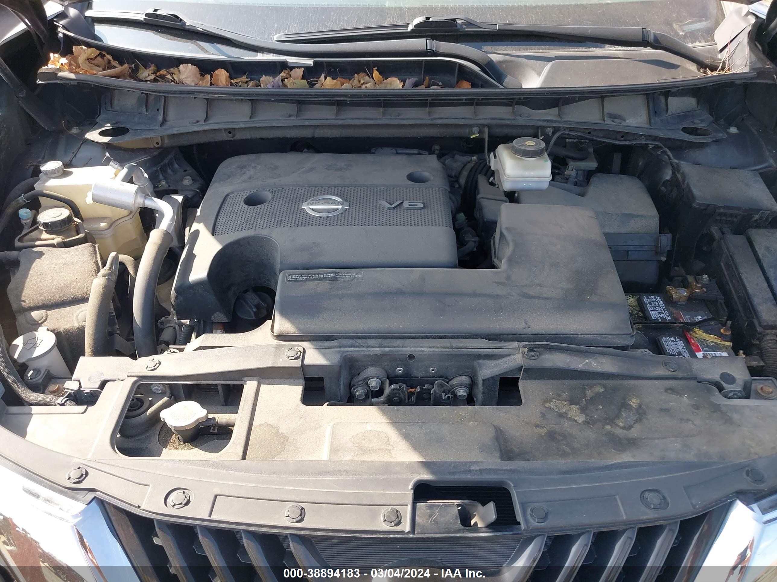 Photo 9 VIN: 5N1AZ2MG3GN123216 - NISSAN MURANO 