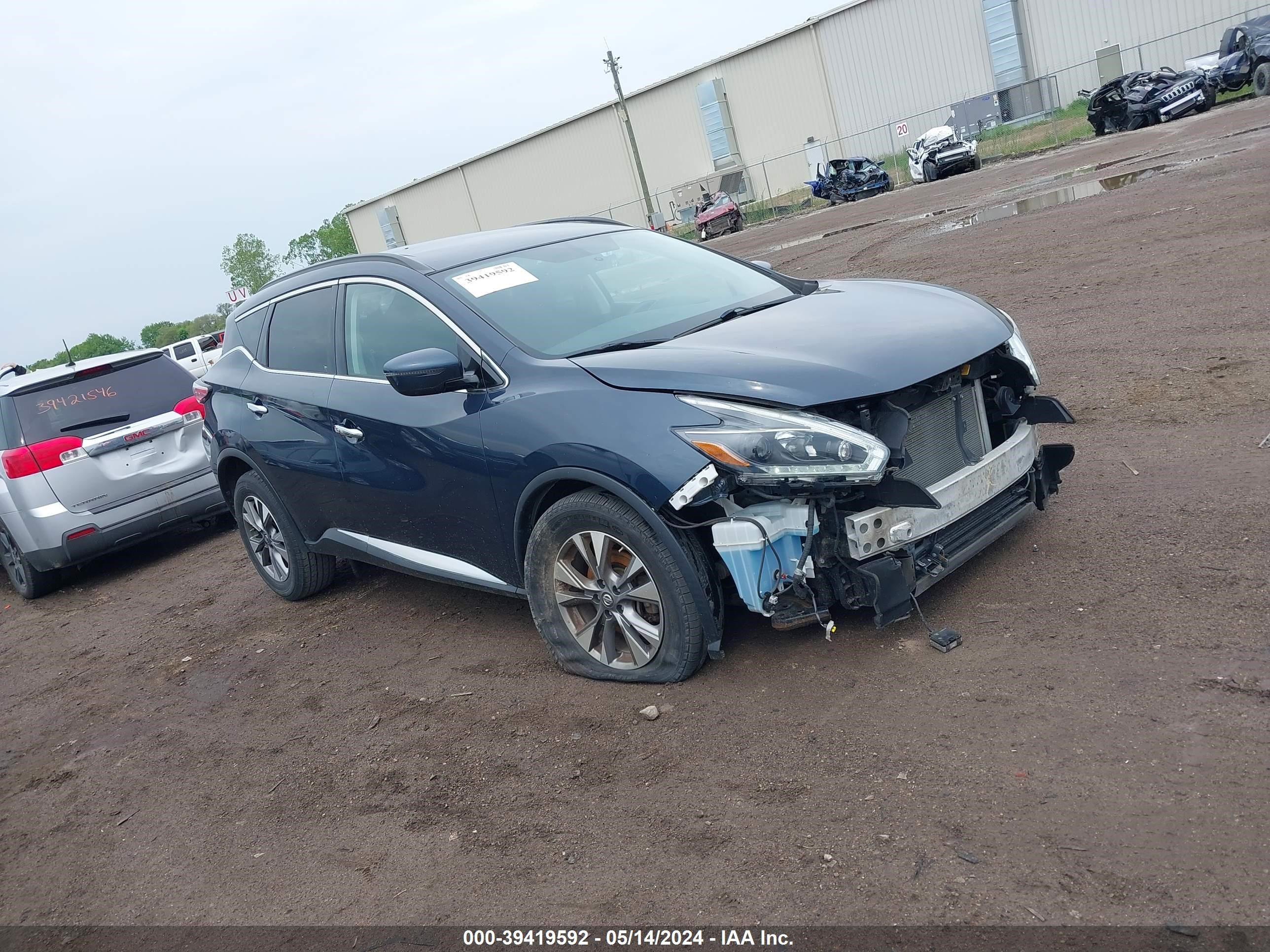 Photo 0 VIN: 5N1AZ2MG3JN104043 - NISSAN MURANO 