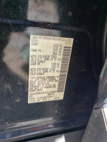 Photo 12 VIN: 5N1AZ2MG3JN115480 - NISSAN MURANO S 