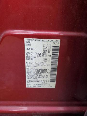 Photo 13 VIN: 5N1AZ2MG4GN167273 - NISSAN MURANO S 