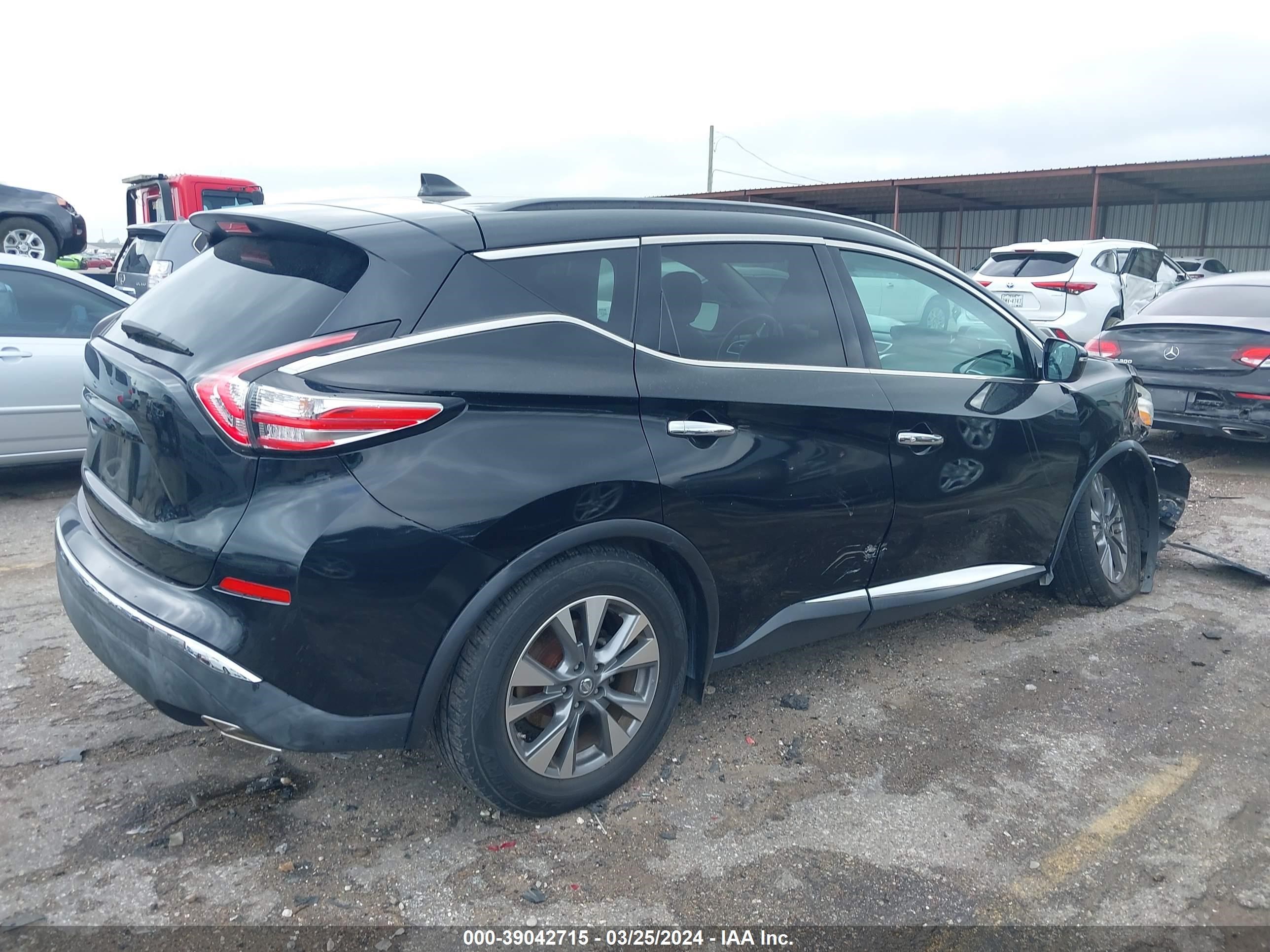 Photo 3 VIN: 5N1AZ2MG4HN109424 - NISSAN MURANO 