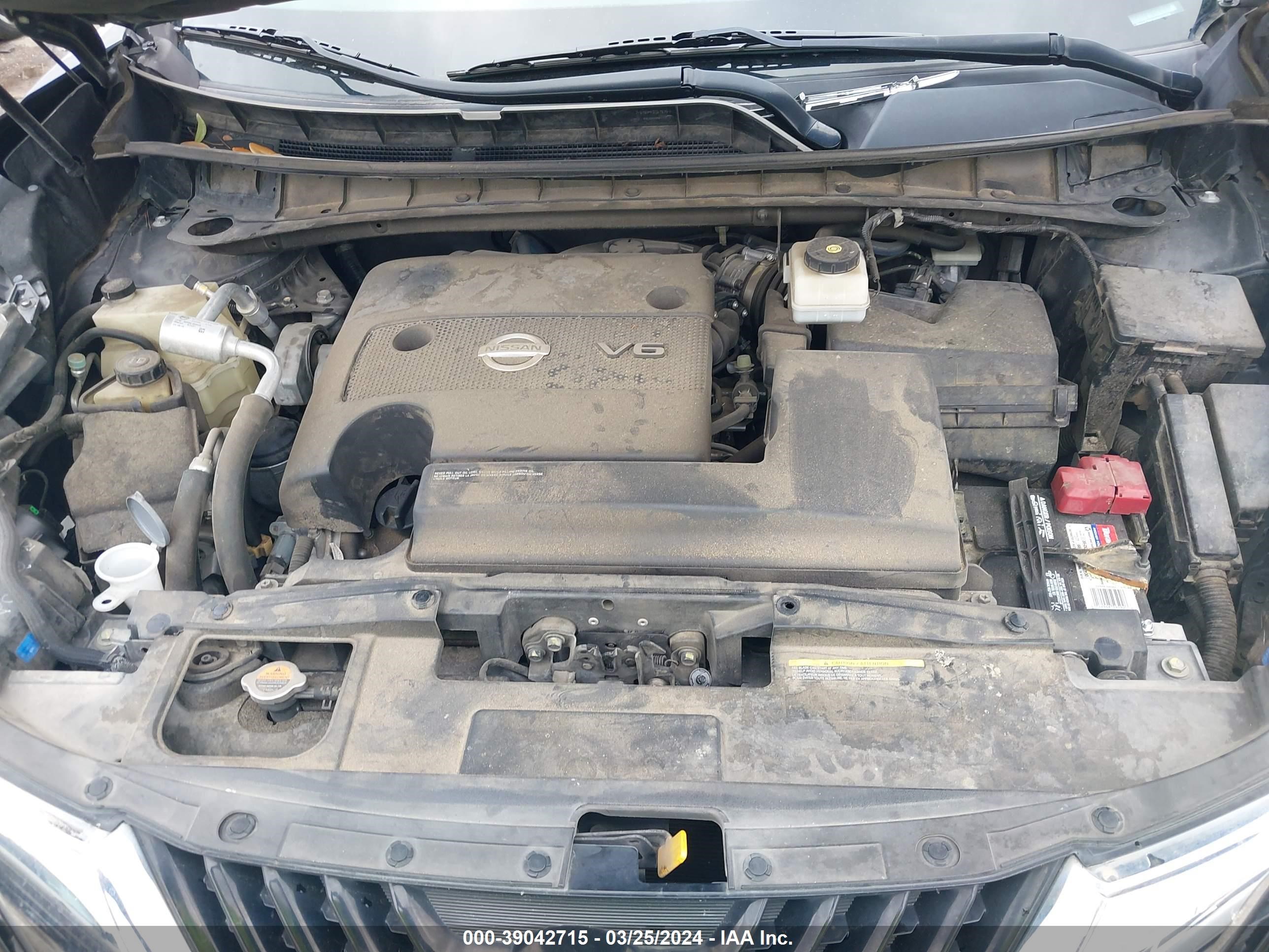 Photo 9 VIN: 5N1AZ2MG4HN109424 - NISSAN MURANO 