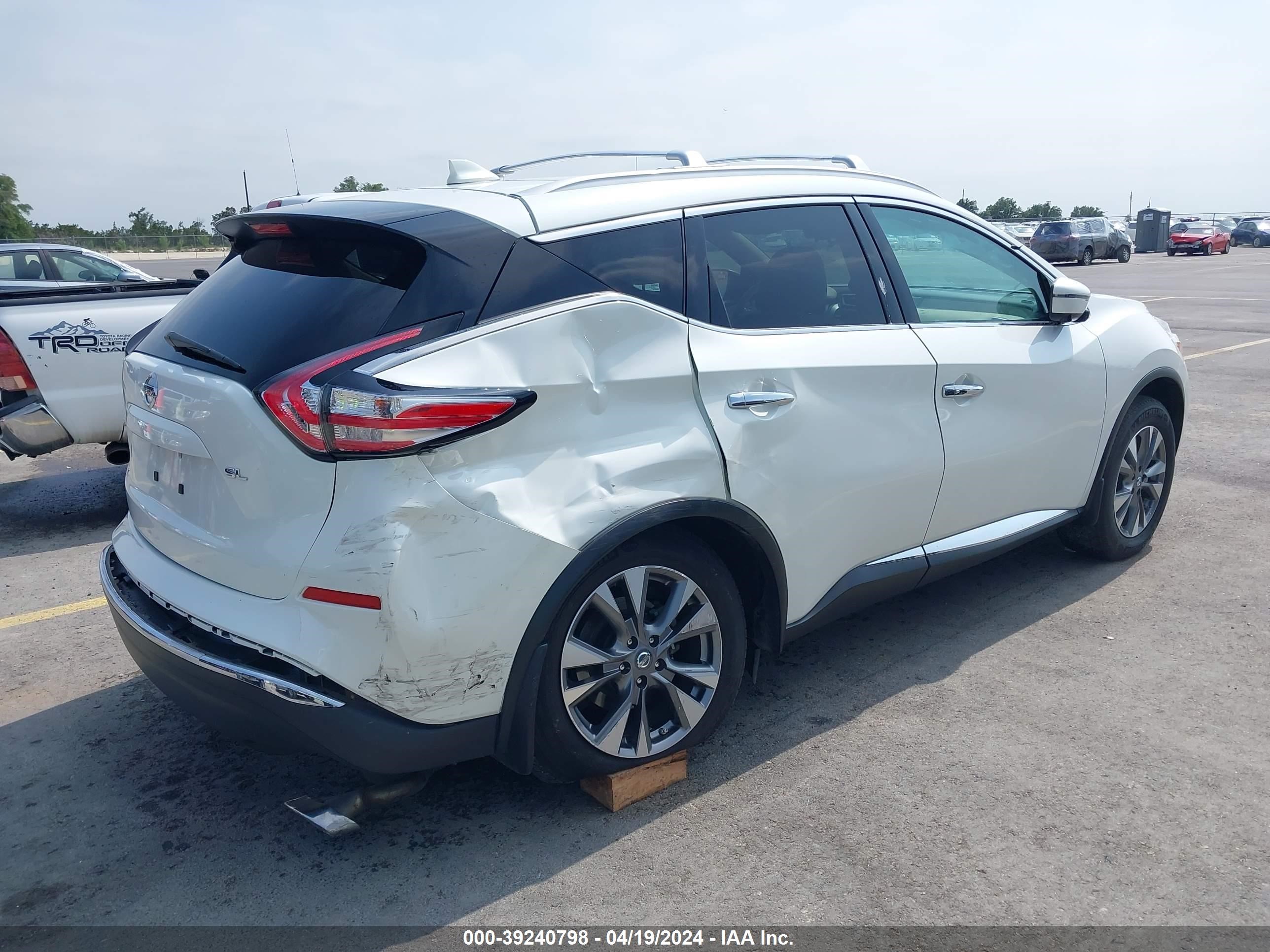 Photo 3 VIN: 5N1AZ2MG4HN183880 - NISSAN MURANO 