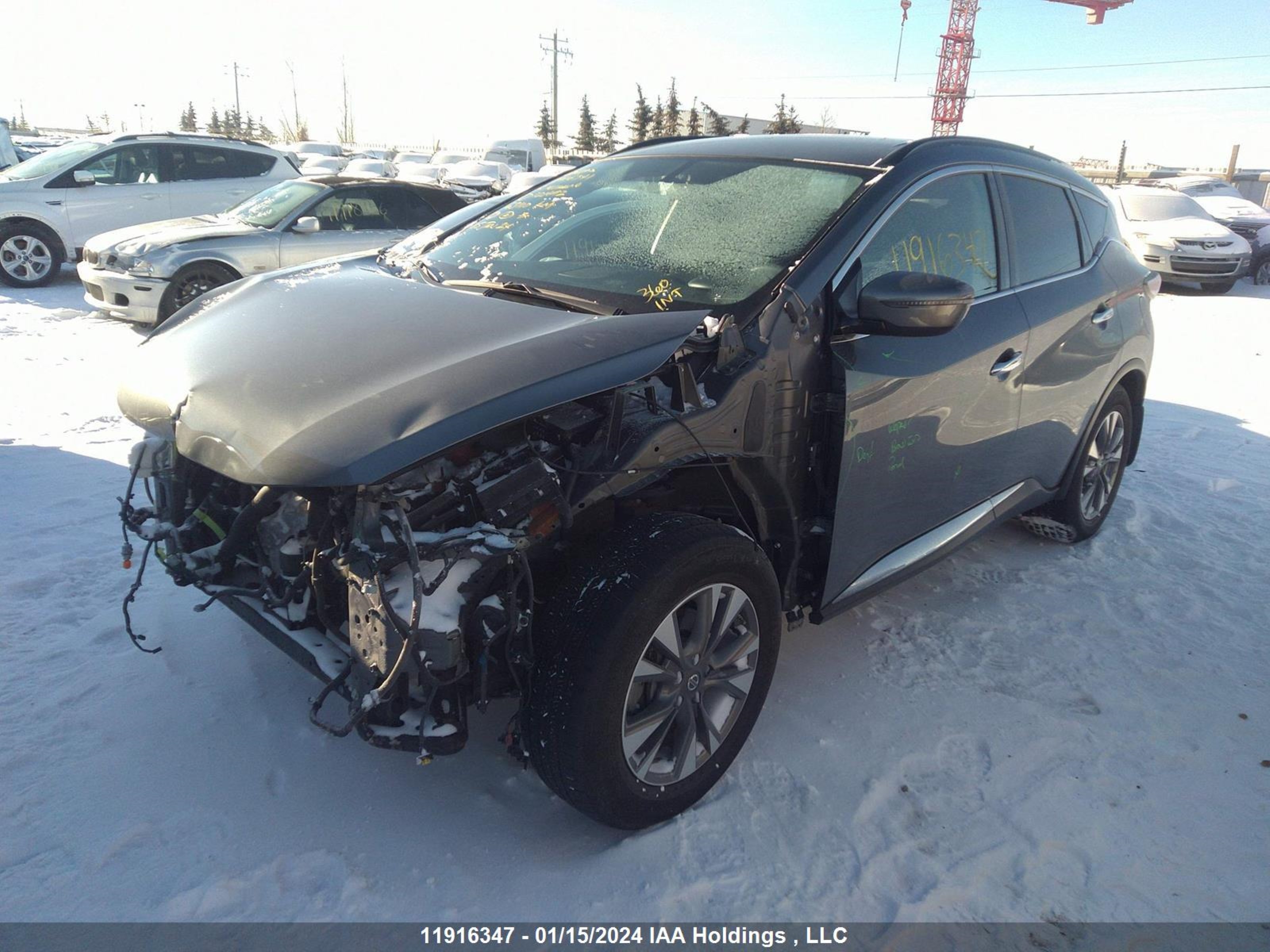 Photo 1 VIN: 5N1AZ2MG4JN121692 - NISSAN MURANO 