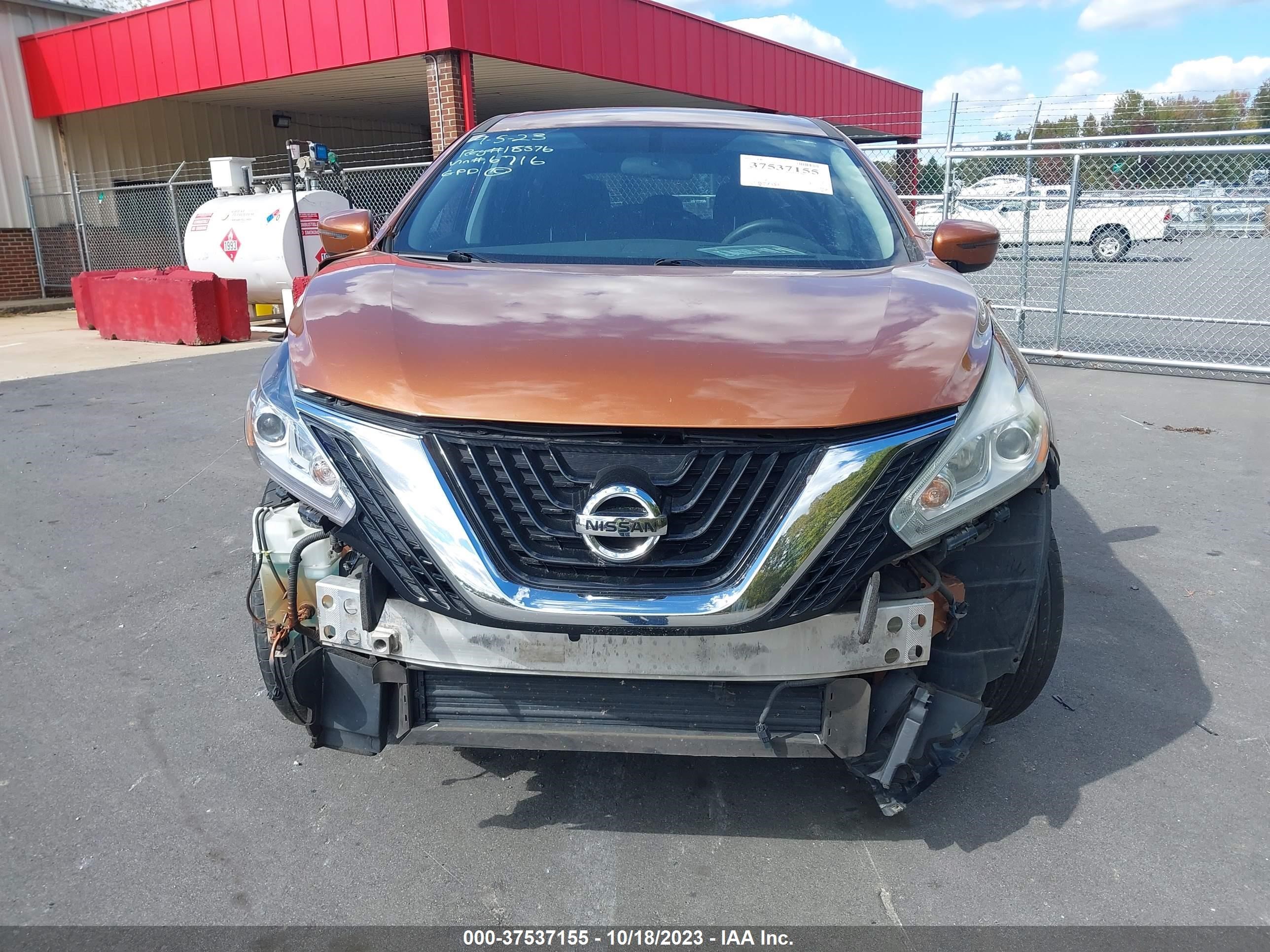 Photo 12 VIN: 5N1AZ2MG5GN126716 - NISSAN MURANO 