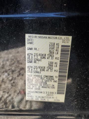 Photo 11 VIN: 5N1AZ2MG5HN135983 - NISSAN MURANO 