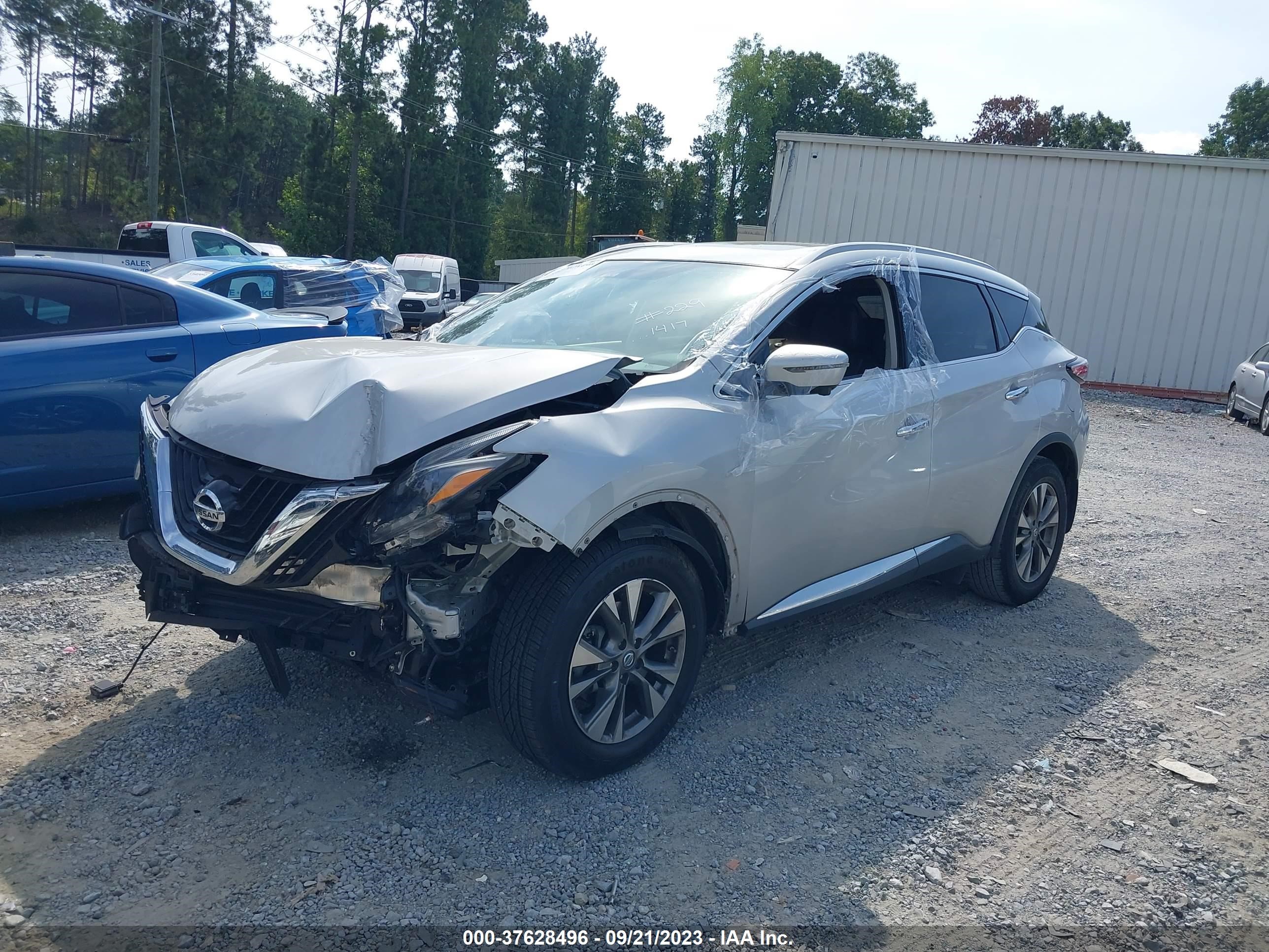 Photo 1 VIN: 5N1AZ2MG6JN161417 - NISSAN MURANO 