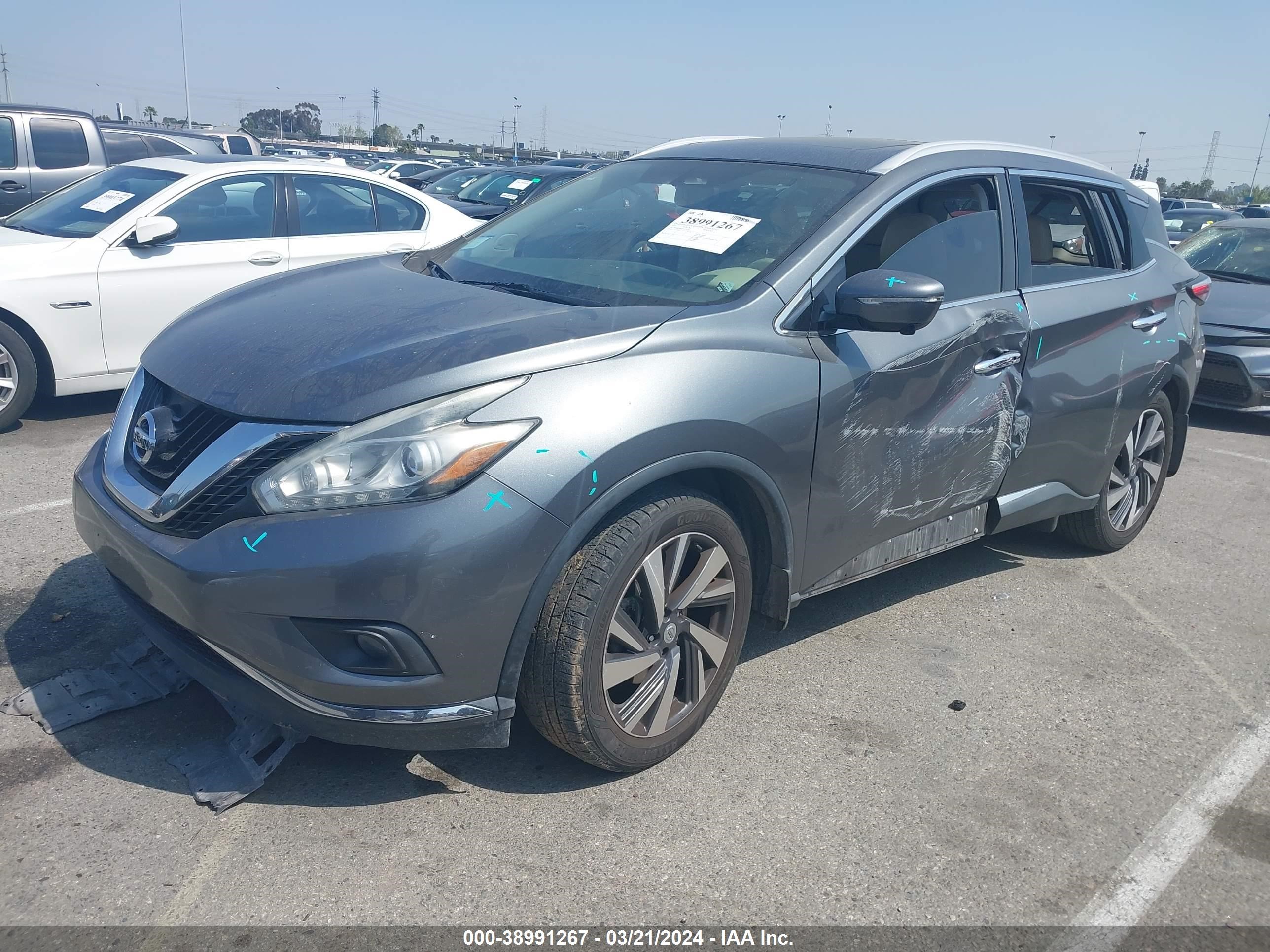 Photo 1 VIN: 5N1AZ2MG8FN217638 - NISSAN MURANO 