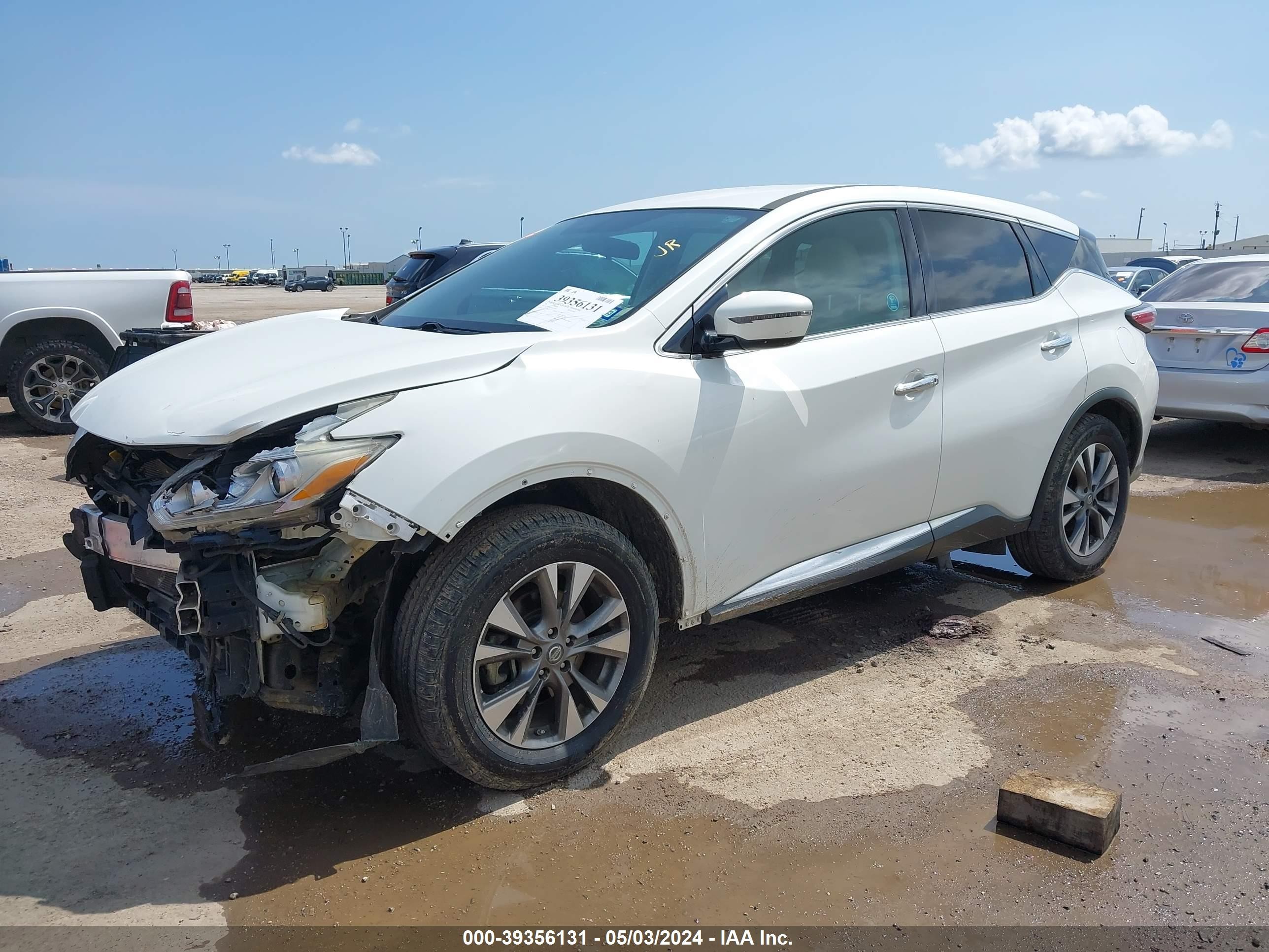 Photo 1 VIN: 5N1AZ2MG8HN130597 - NISSAN MURANO 