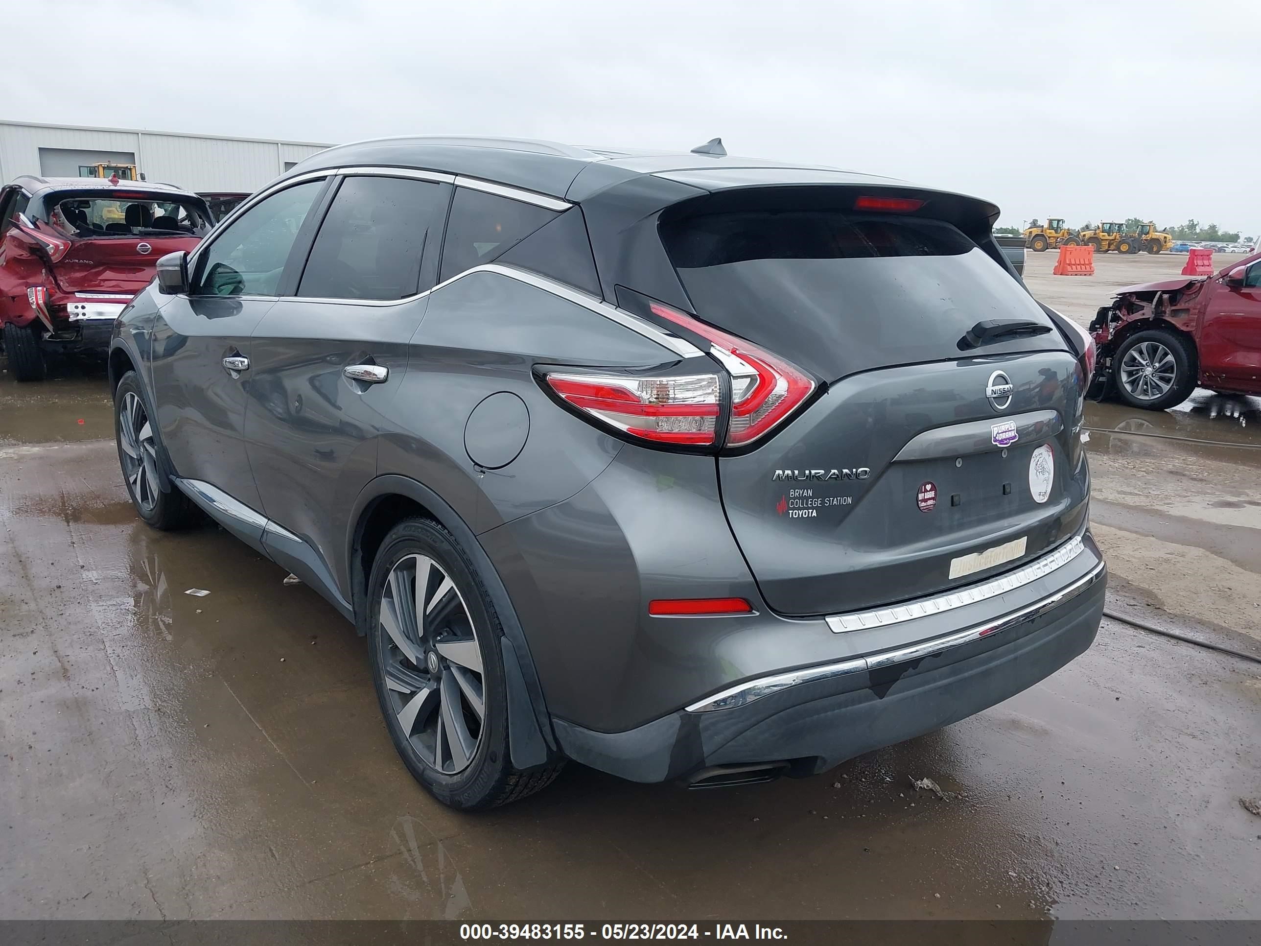 Photo 2 VIN: 5N1AZ2MG9FN247182 - NISSAN MURANO 