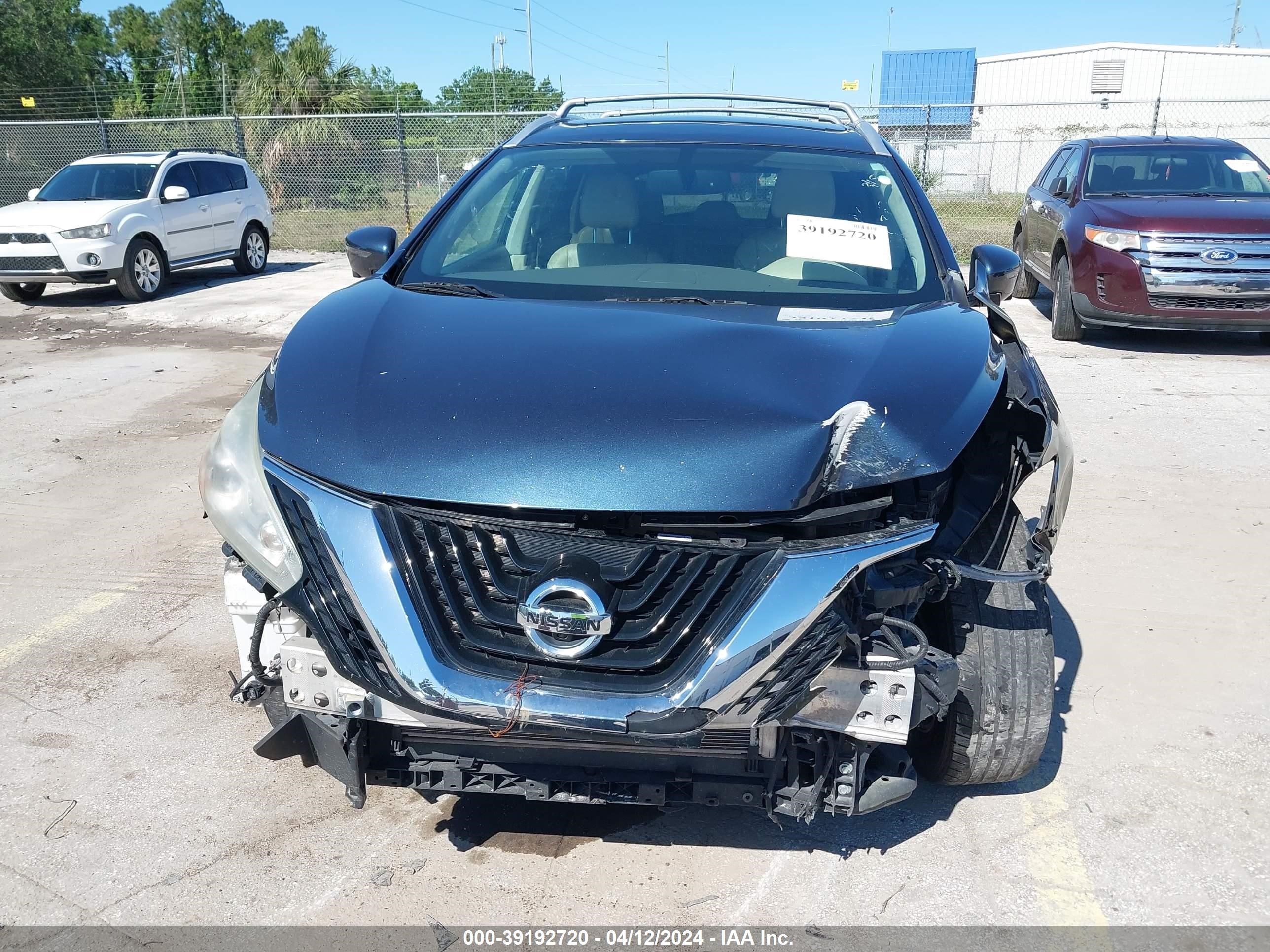 Photo 10 VIN: 5N1AZ2MG9GN138383 - NISSAN MURANO 