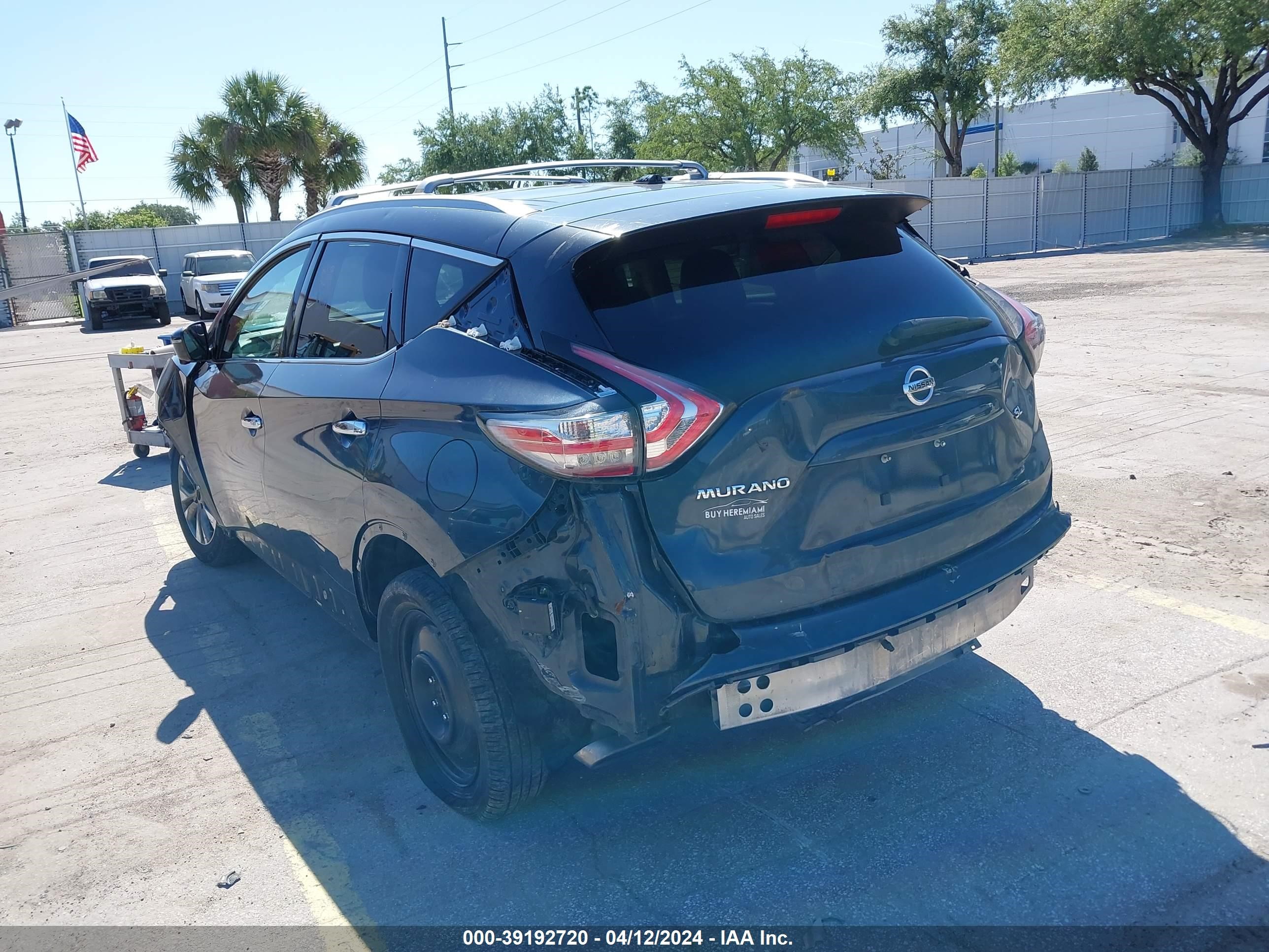 Photo 2 VIN: 5N1AZ2MG9GN138383 - NISSAN MURANO 