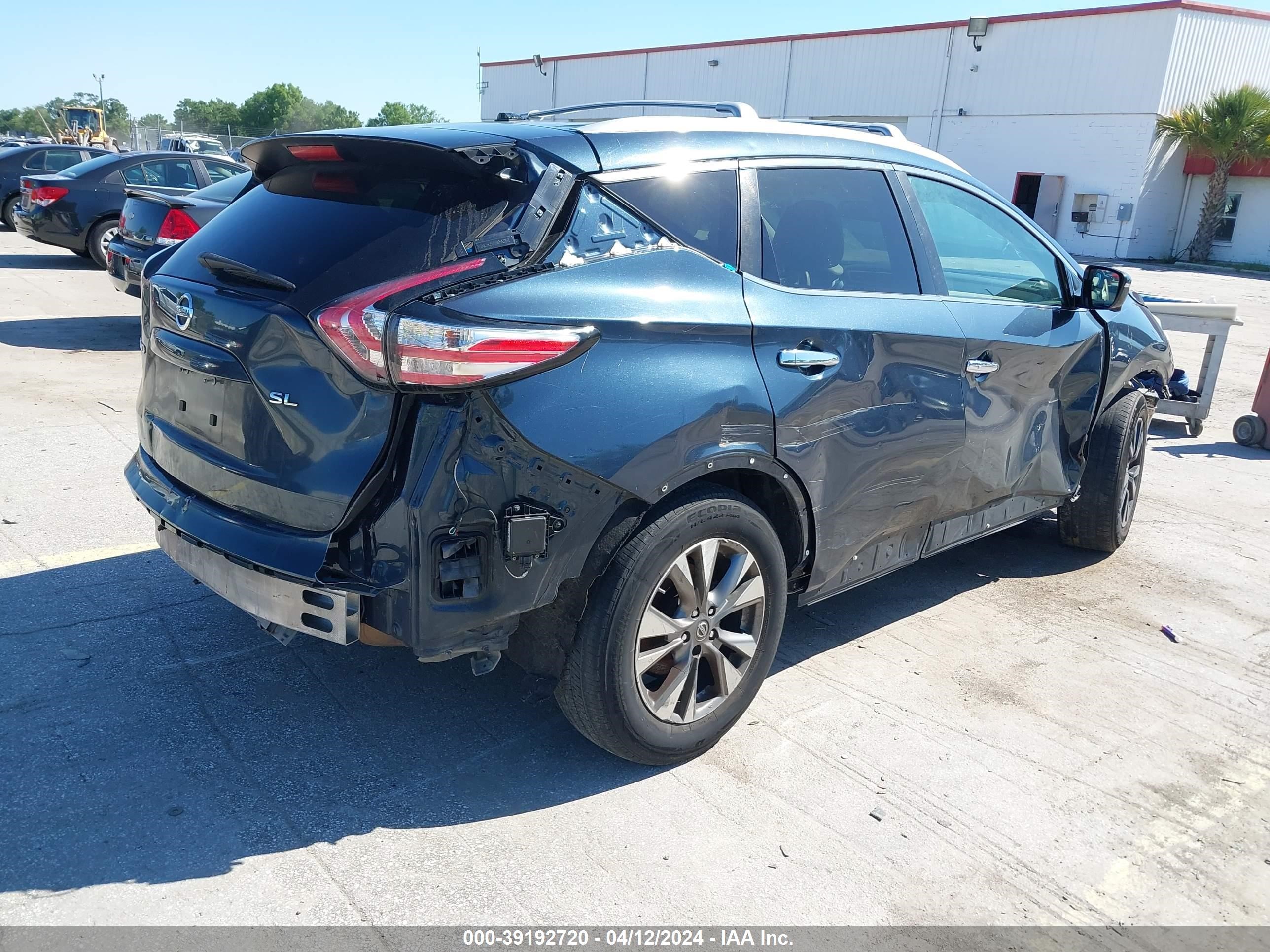 Photo 3 VIN: 5N1AZ2MG9GN138383 - NISSAN MURANO 