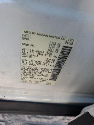 Photo 12 VIN: 5N1AZ2MG9JN148497 - NISSAN MURANO S 