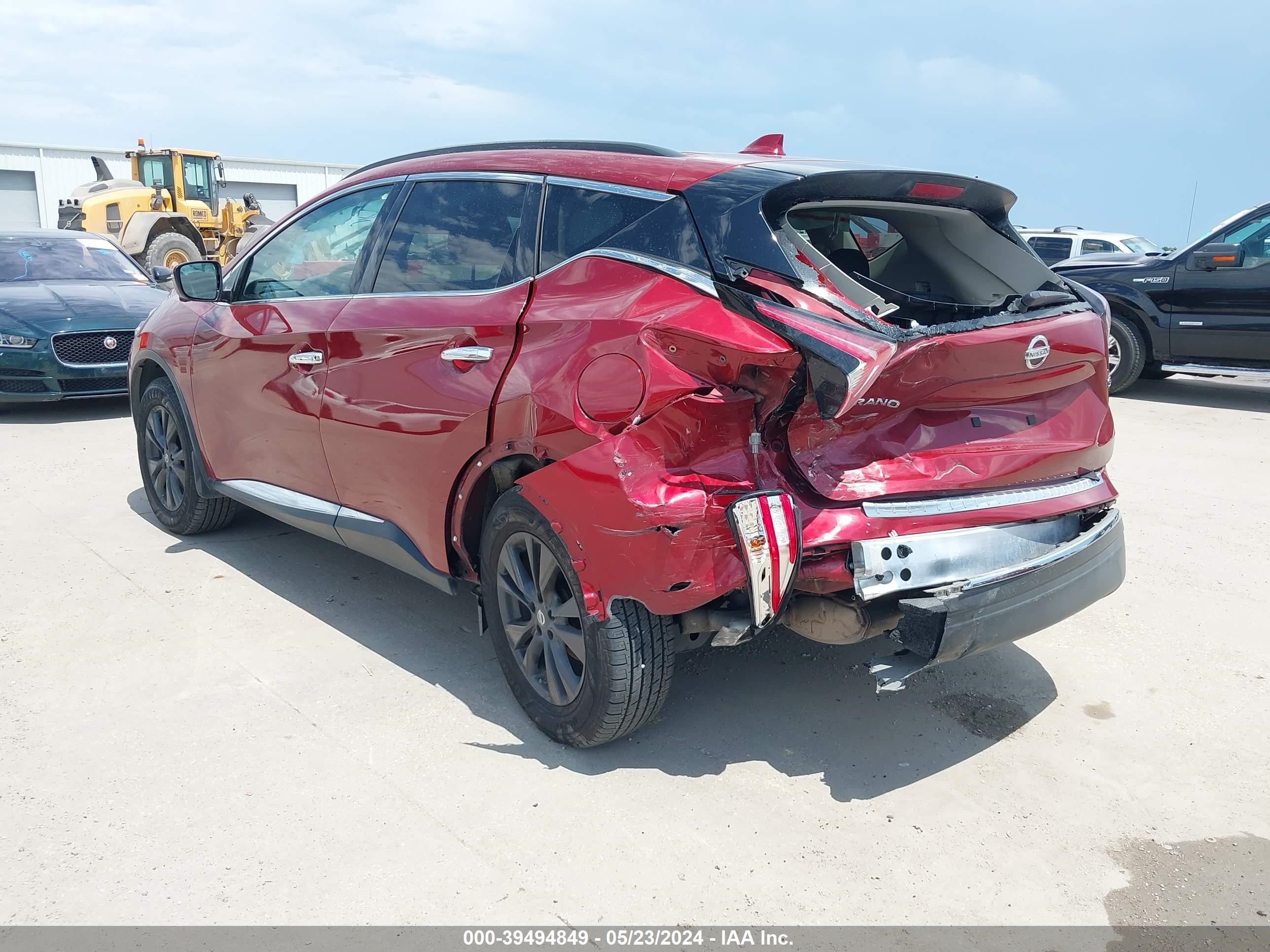 Photo 2 VIN: 5N1AZ2MG9JN174520 - NISSAN MURANO 