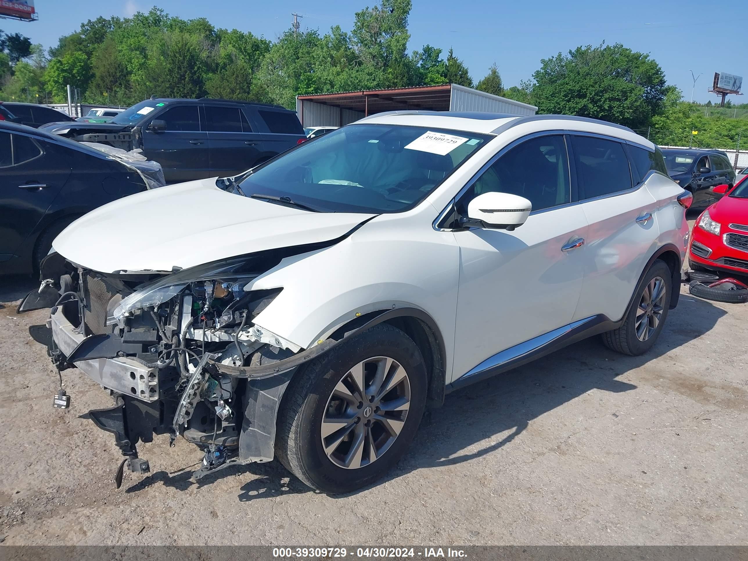 Photo 1 VIN: 5N1AZ2MGXHN125854 - NISSAN MURANO 