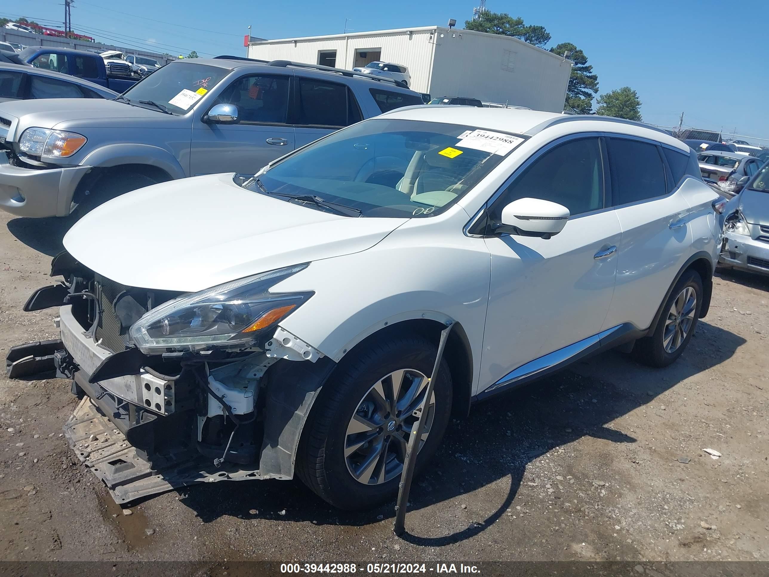 Photo 1 VIN: 5N1AZ2MGXJN123527 - NISSAN MURANO 