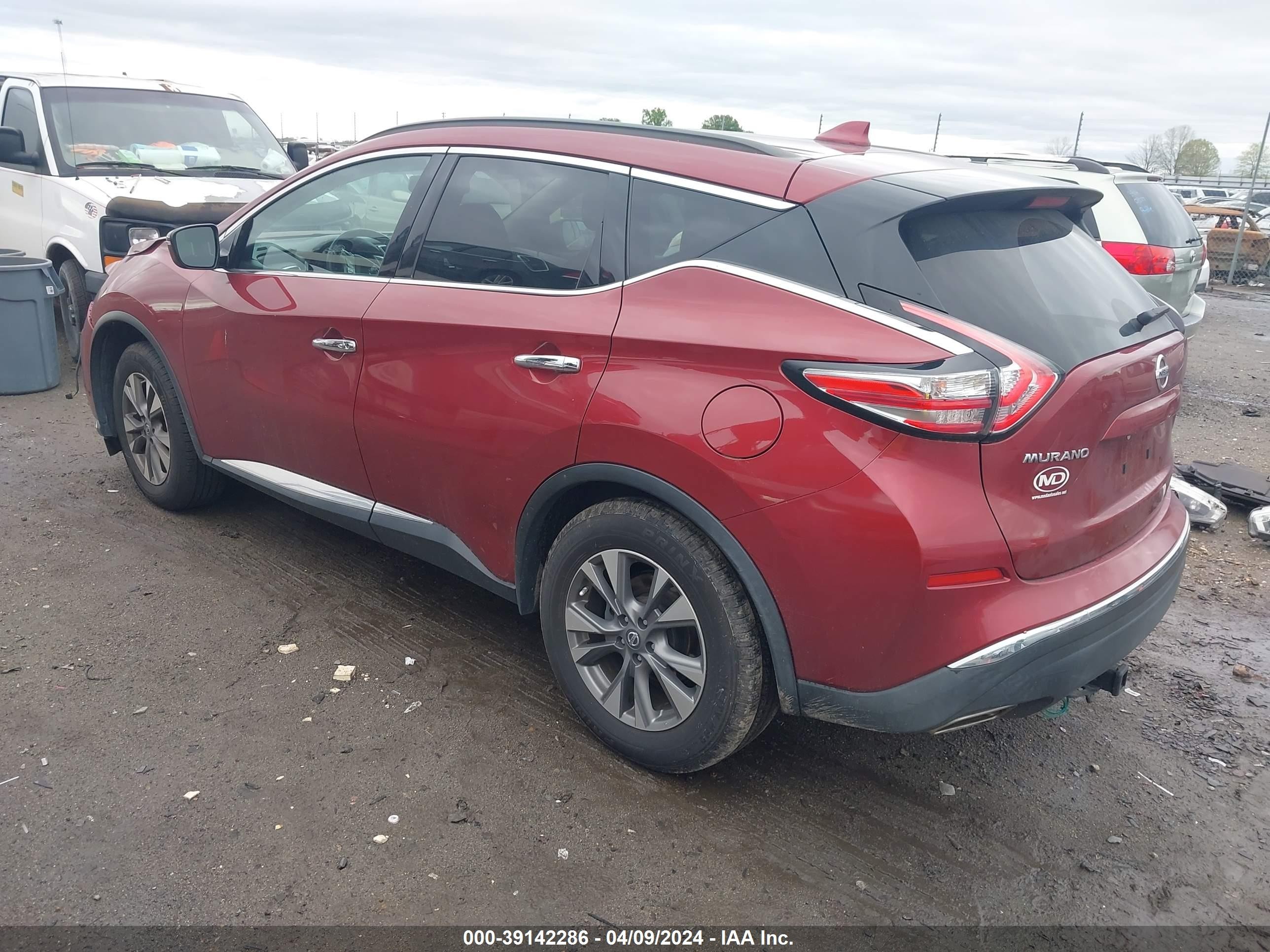 Photo 2 VIN: 5N1AZ2MGXJN141493 - NISSAN MURANO 