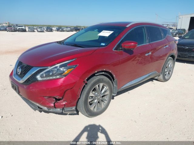 Photo 1 VIN: 5N1AZ2MGXJN160660 - NISSAN MURANO 