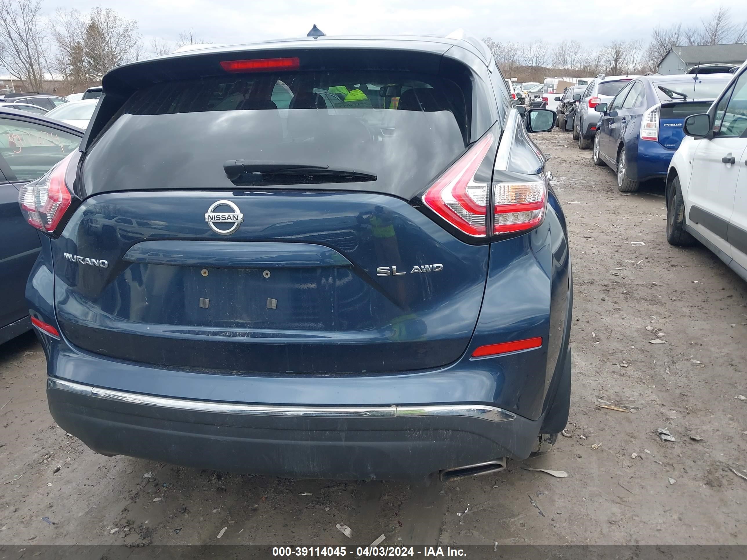 Photo 15 VIN: 5N1AZ2MH0FN270732 - NISSAN MURANO 