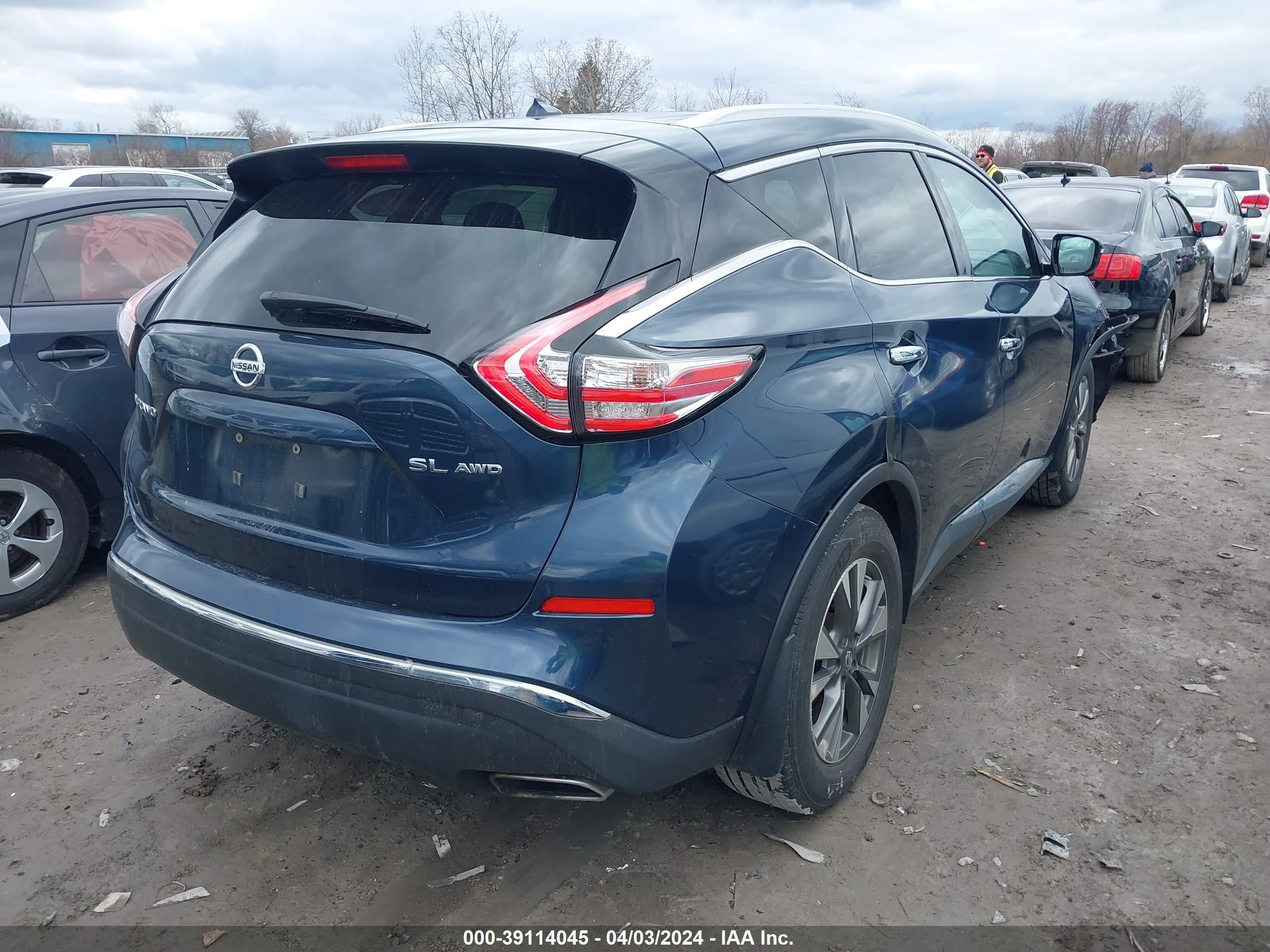 Photo 3 VIN: 5N1AZ2MH0FN270732 - NISSAN MURANO 