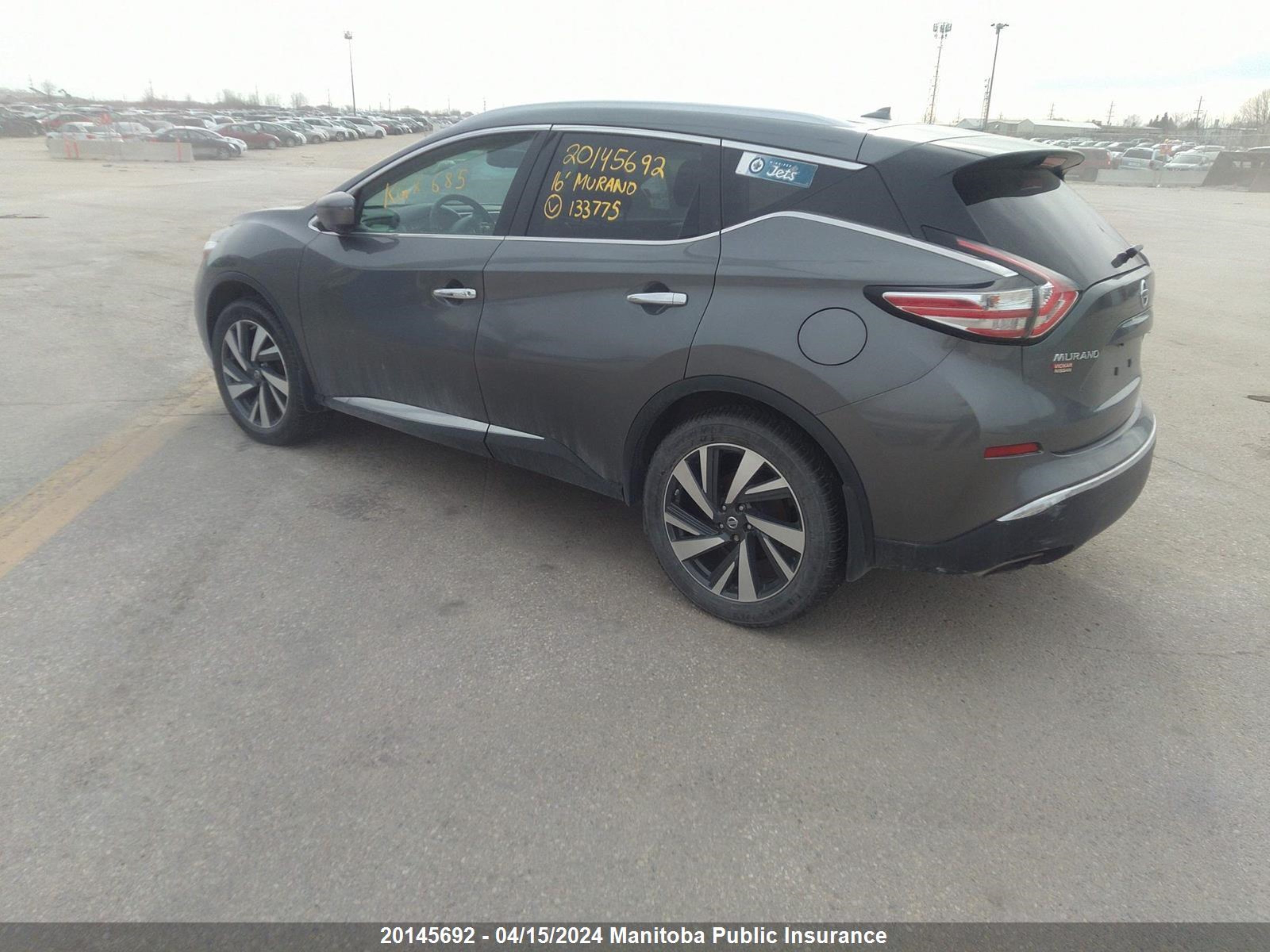 Photo 2 VIN: 5N1AZ2MH0GN133775 - NISSAN MURANO 