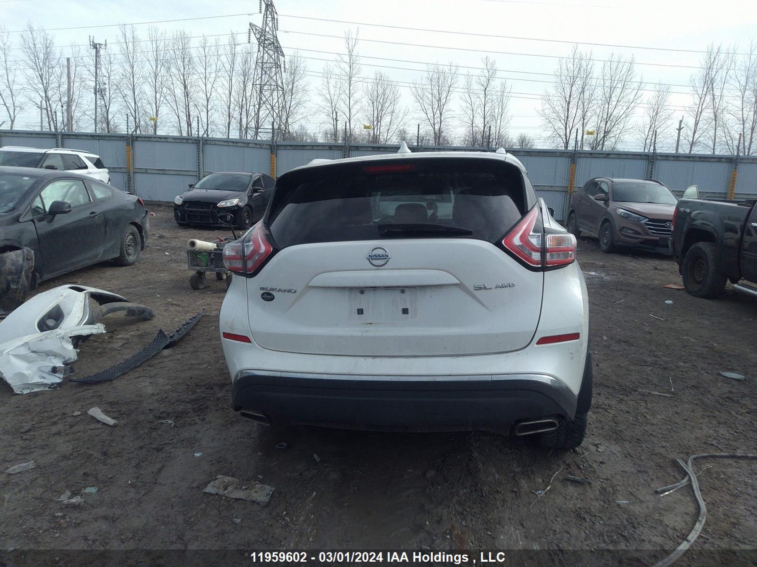 Photo 16 VIN: 5N1AZ2MH0GN141746 - NISSAN MURANO 