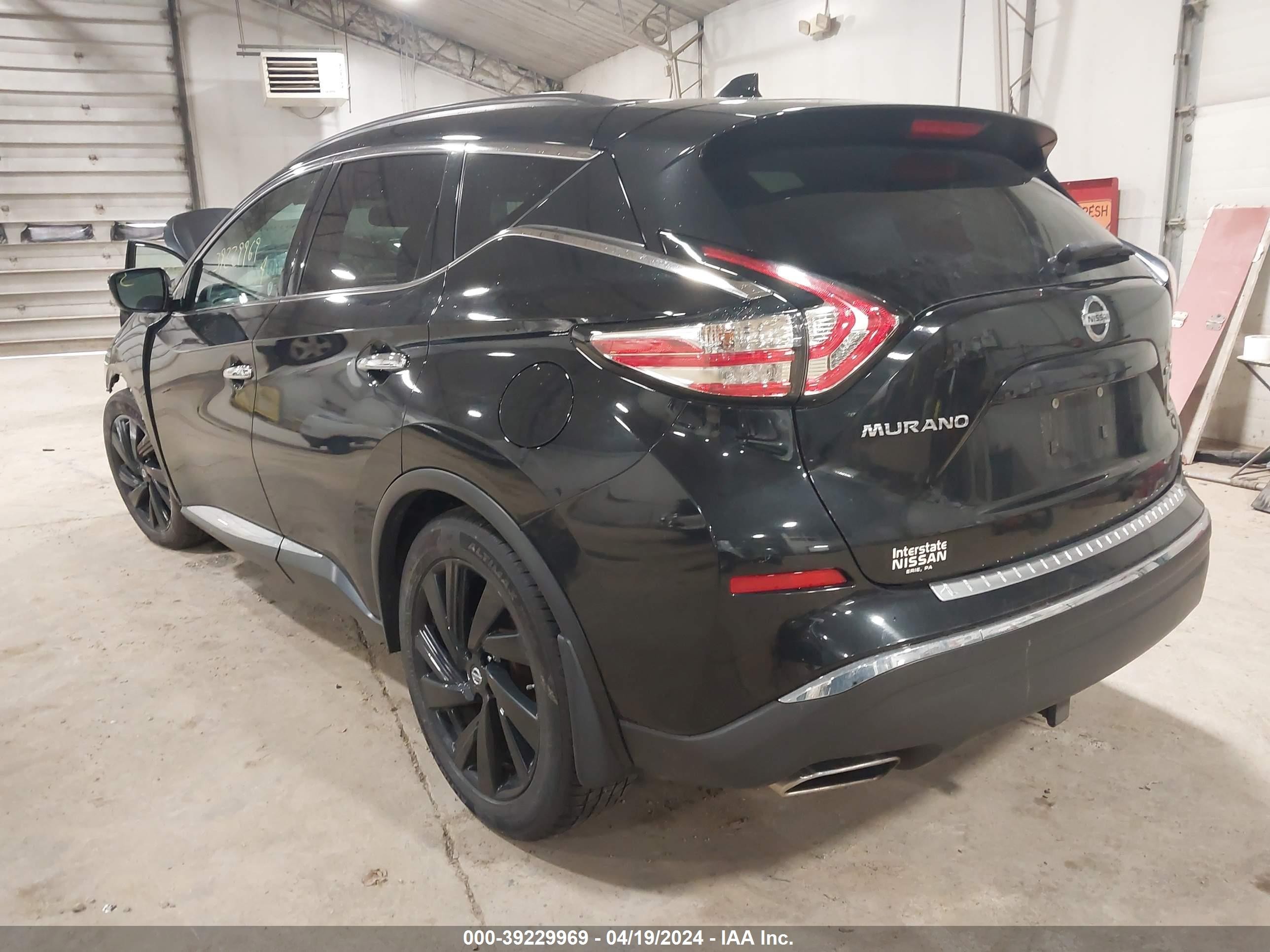 Photo 2 VIN: 5N1AZ2MH0HN160234 - NISSAN MURANO 