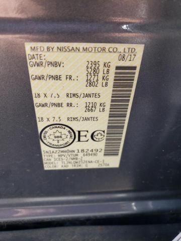 Photo 13 VIN: 5N1AZ2MH0HN182492 - NISSAN MURANO S 