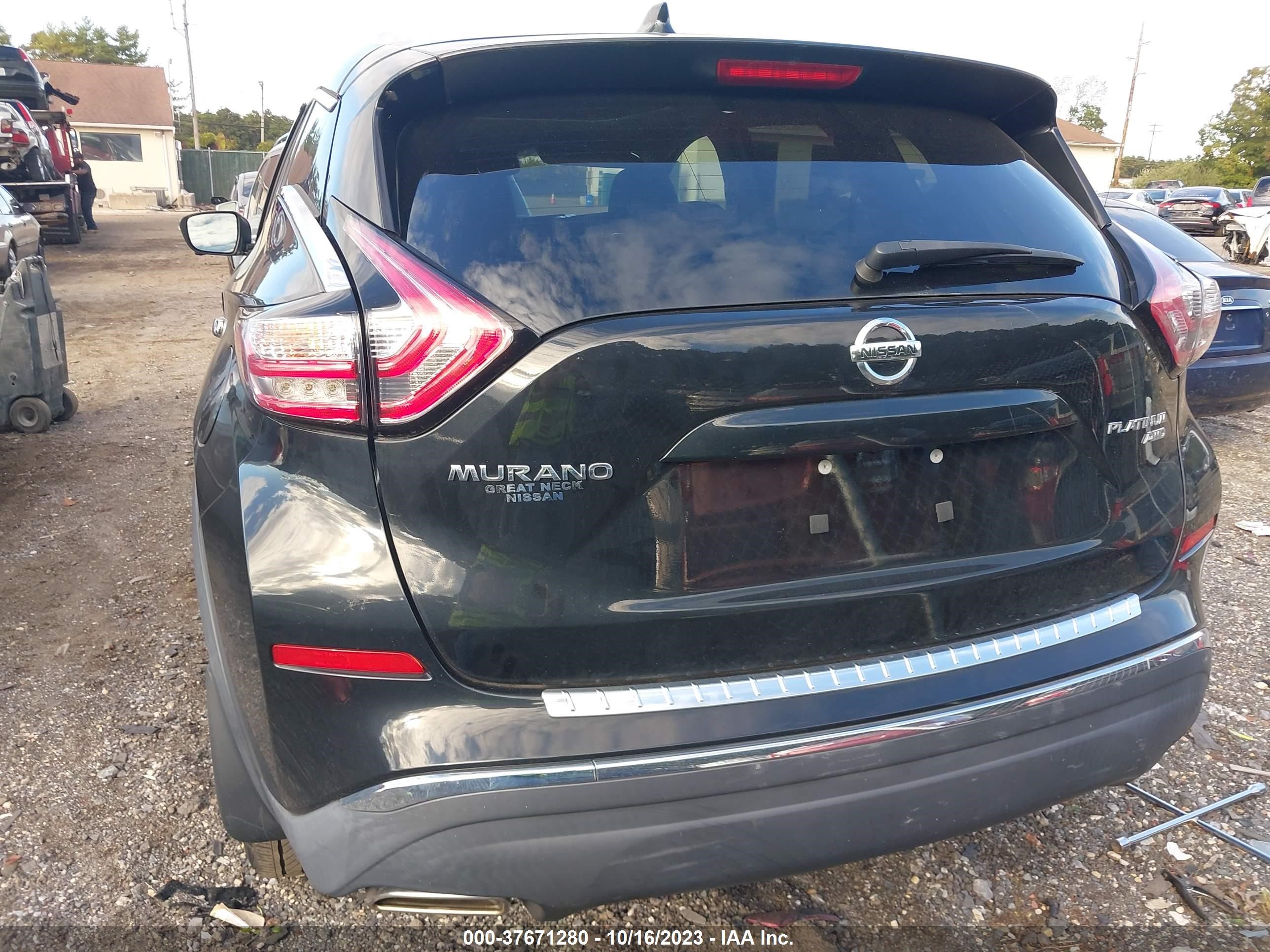 Photo 15 VIN: 5N1AZ2MH0JN106843 - NISSAN MURANO 