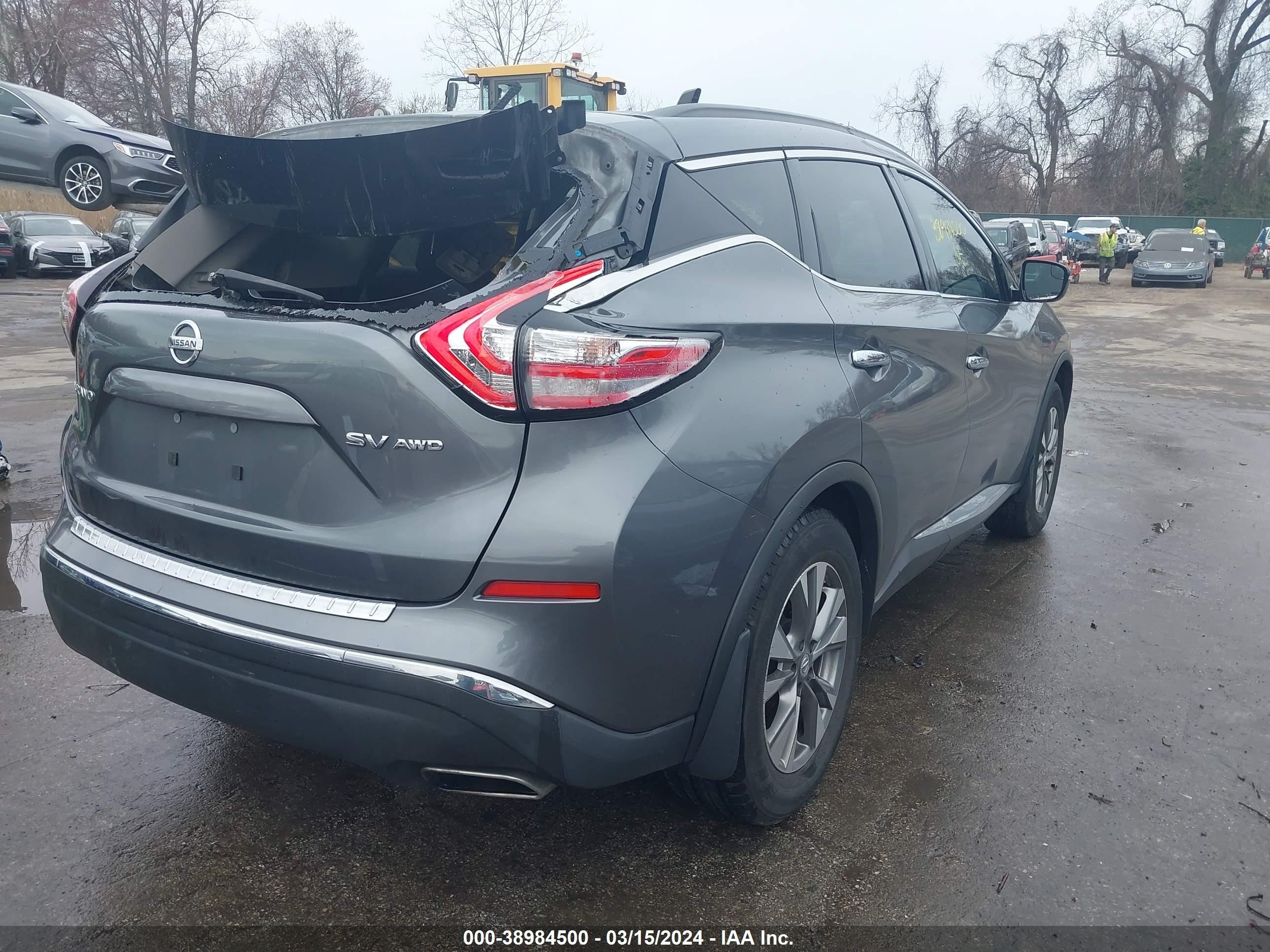 Photo 3 VIN: 5N1AZ2MH1FN218607 - NISSAN MURANO 