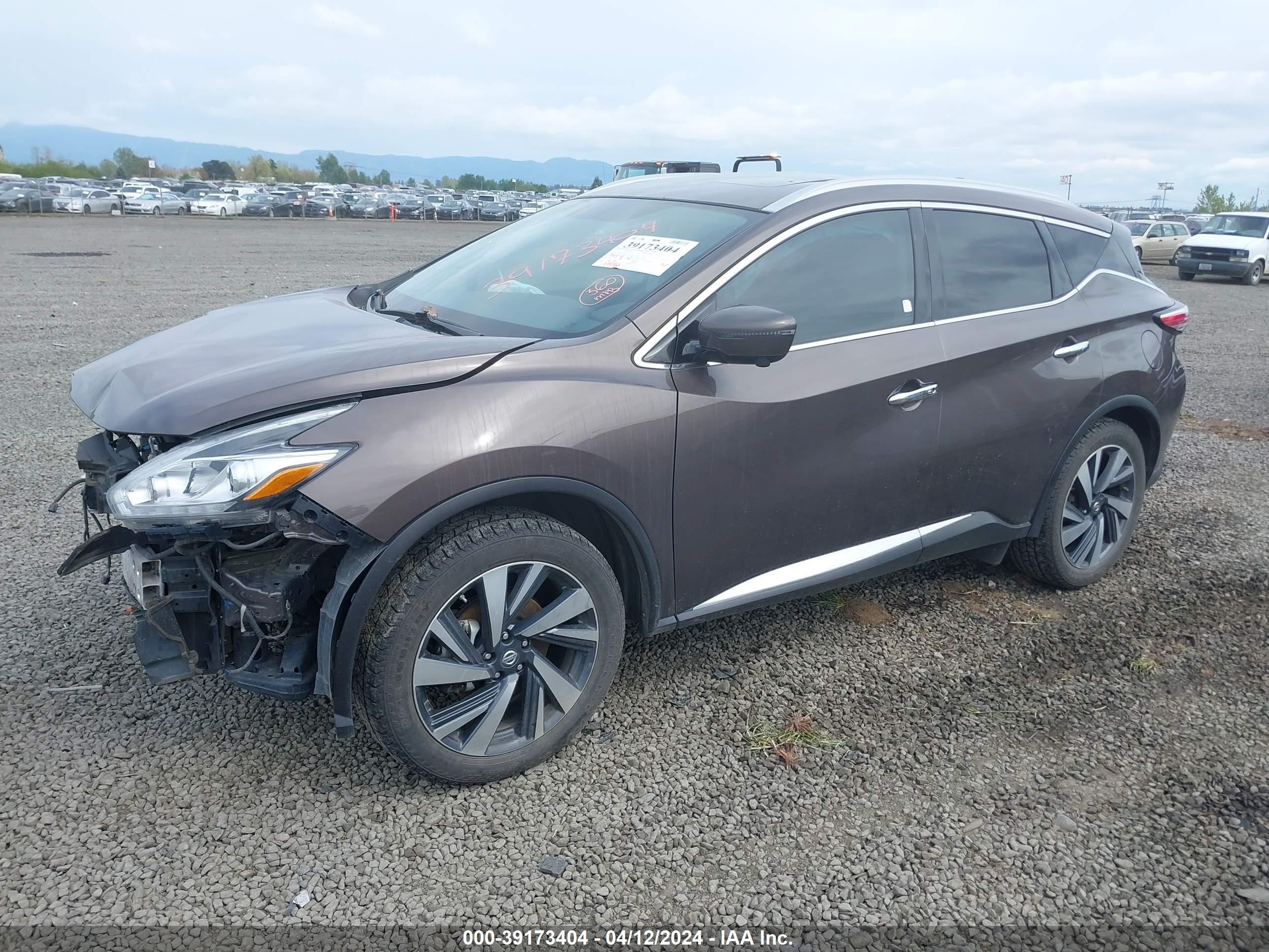 Photo 2 VIN: 5N1AZ2MH1HN117781 - NISSAN MURANO 