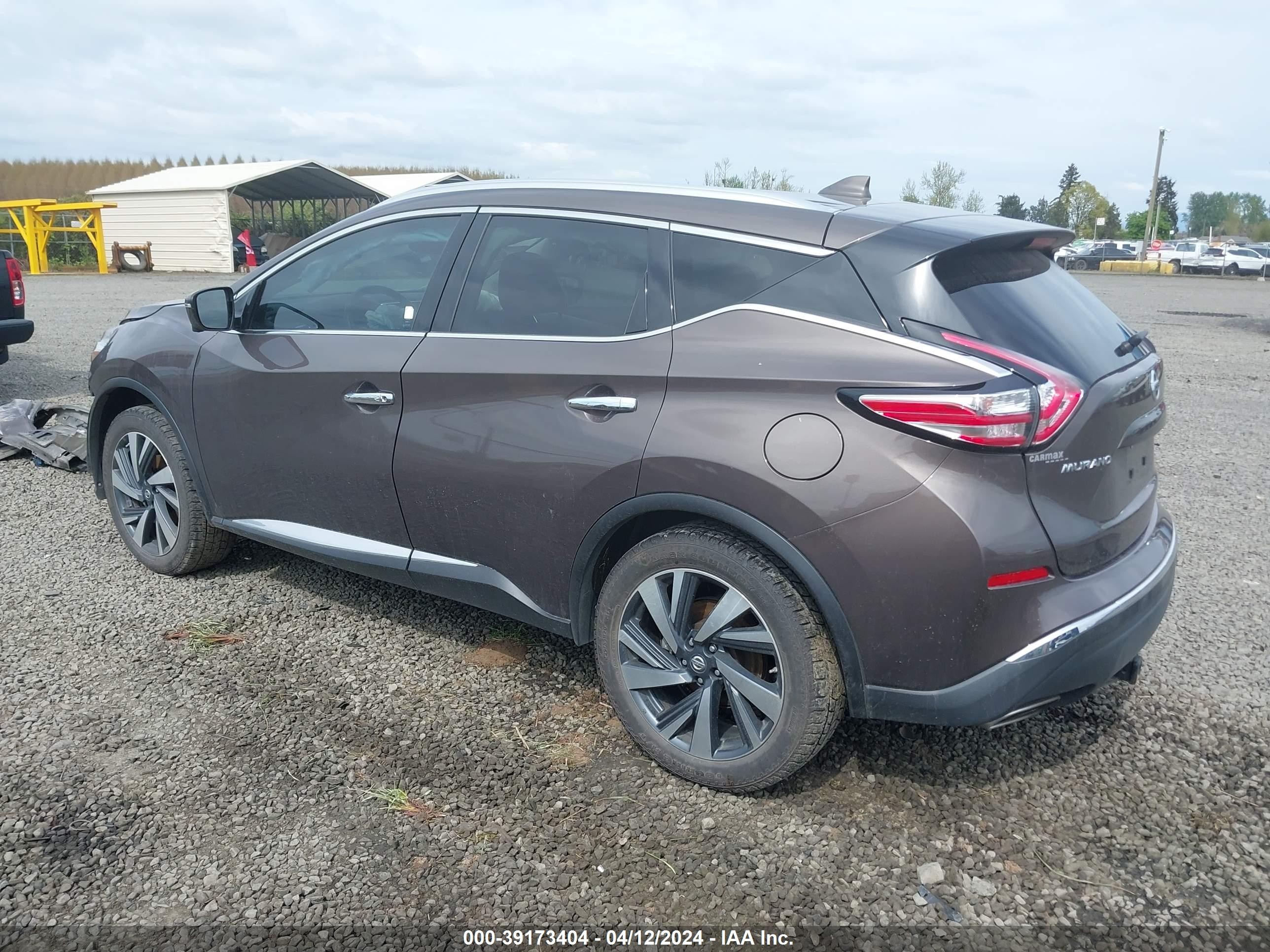 Photo 3 VIN: 5N1AZ2MH1HN117781 - NISSAN MURANO 