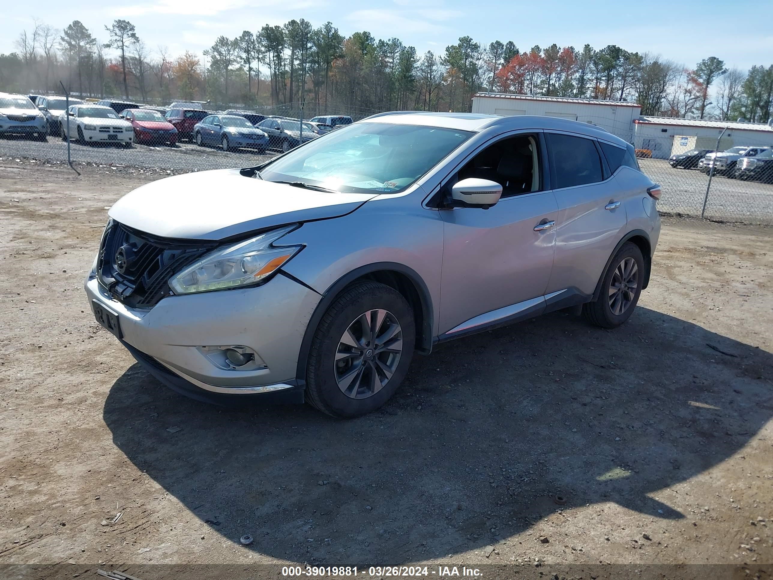 Photo 1 VIN: 5N1AZ2MH1HN125881 - NISSAN MURANO 