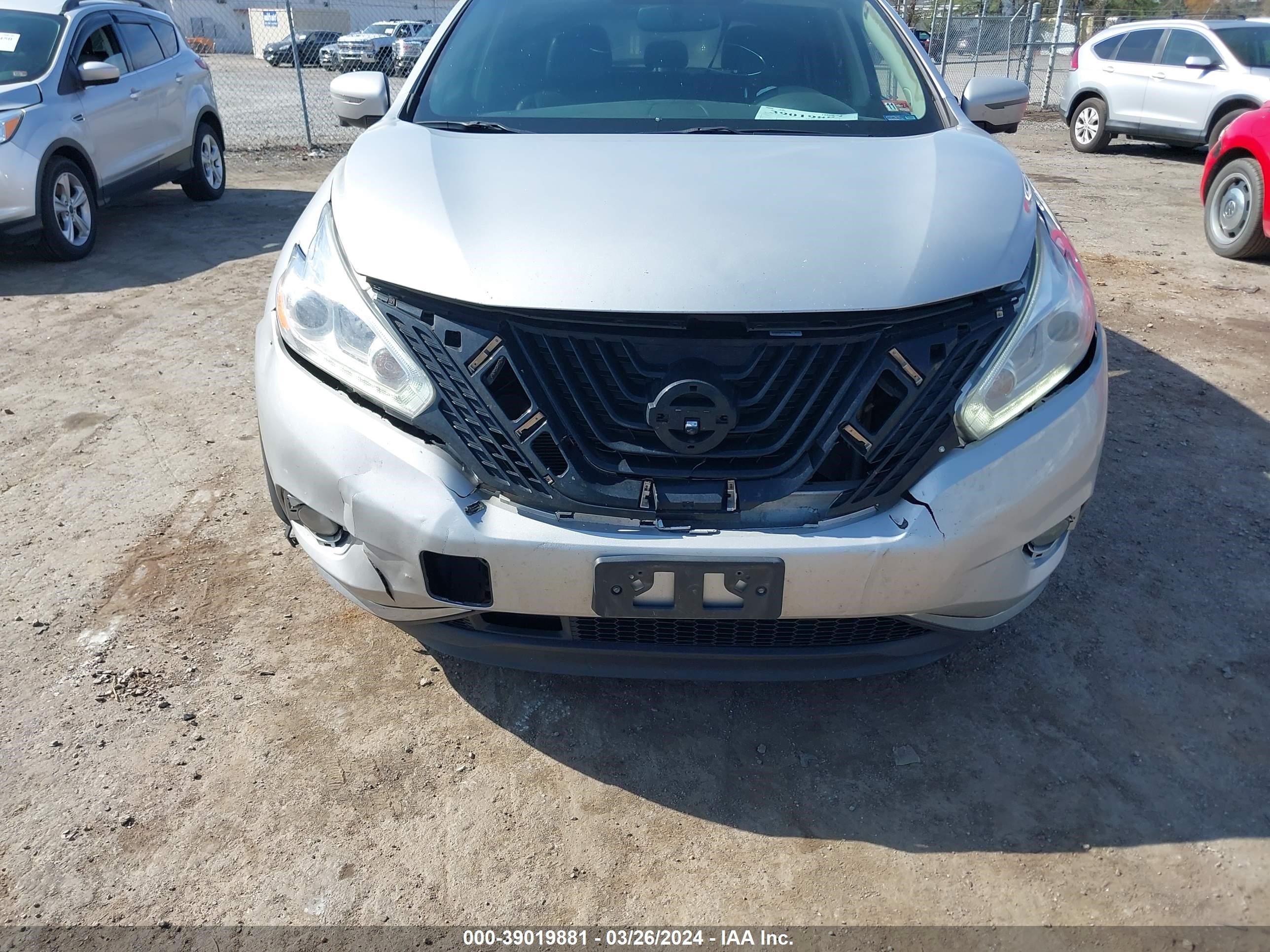 Photo 5 VIN: 5N1AZ2MH1HN125881 - NISSAN MURANO 