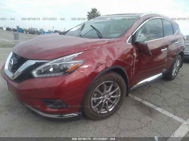 Photo 1 VIN: 5N1AZ2MH1JN184614 - NISSAN MURANO 