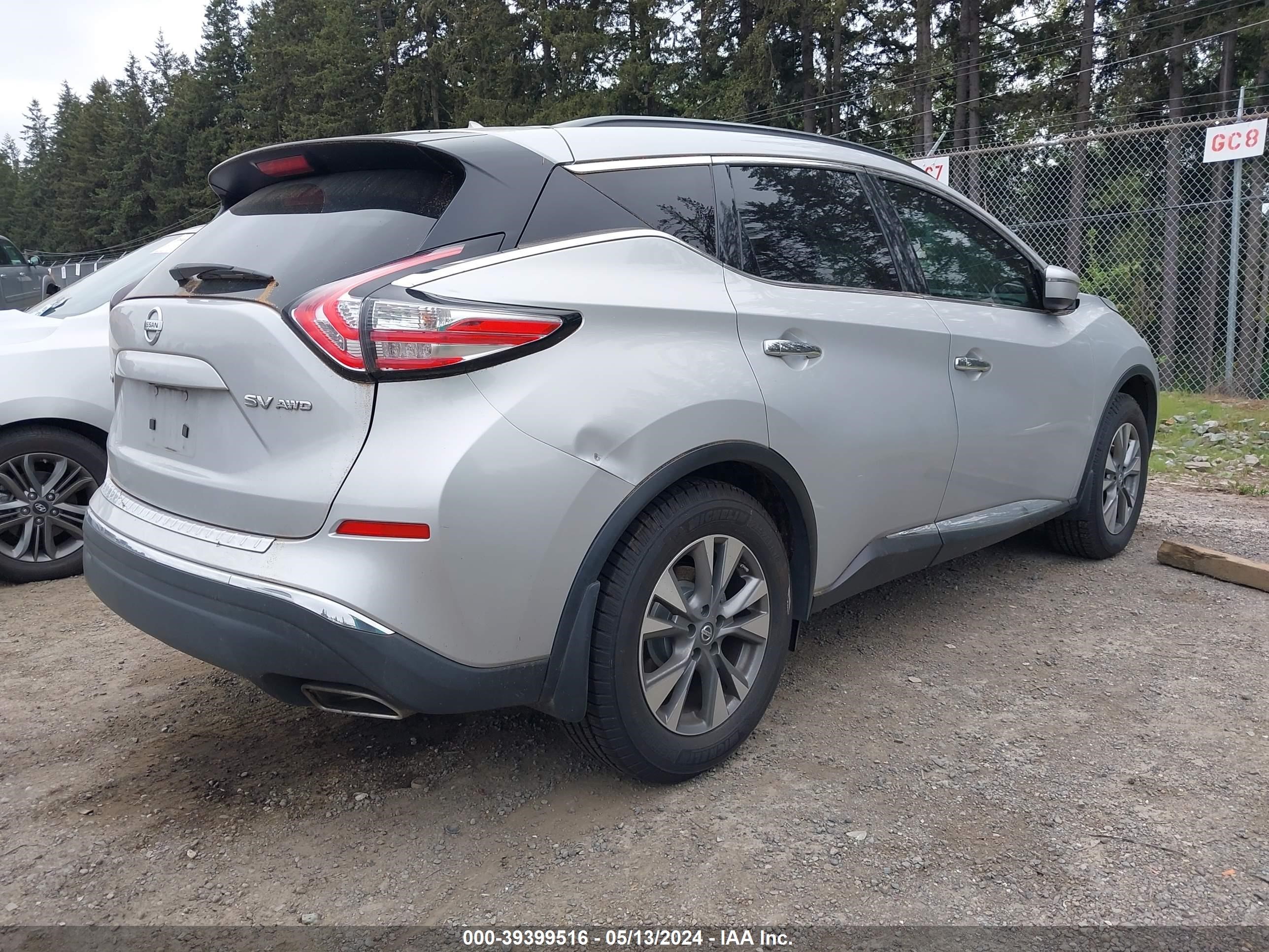 Photo 3 VIN: 5N1AZ2MH2GN126262 - NISSAN MURANO 