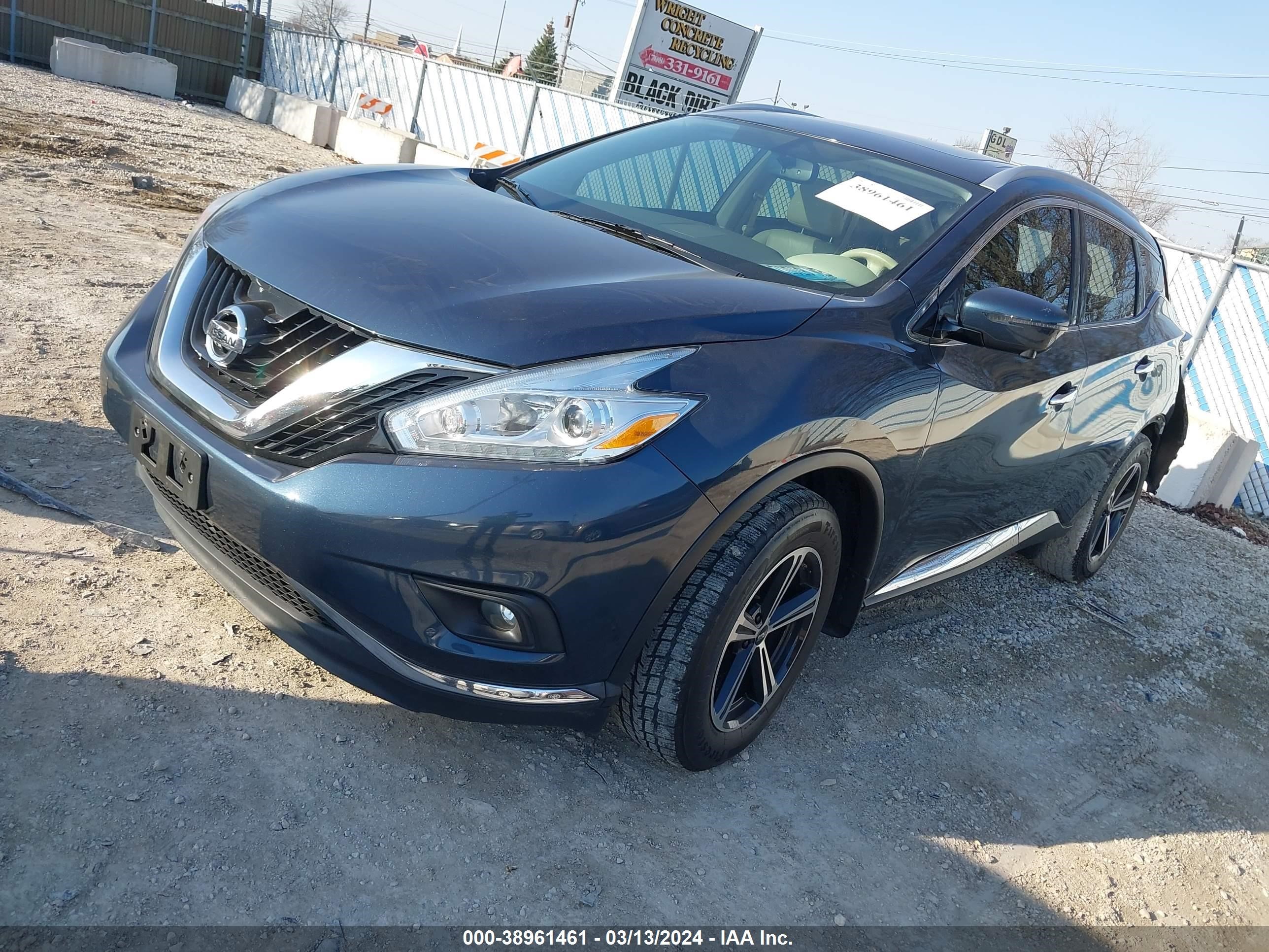 Photo 1 VIN: 5N1AZ2MH2GN170567 - NISSAN MURANO 