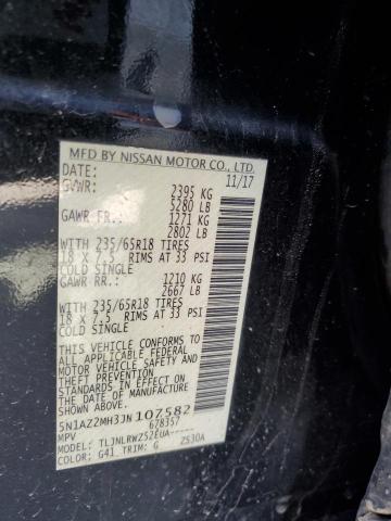 Photo 12 VIN: 5N1AZ2MH3JN107582 - NISSAN MURANO S 